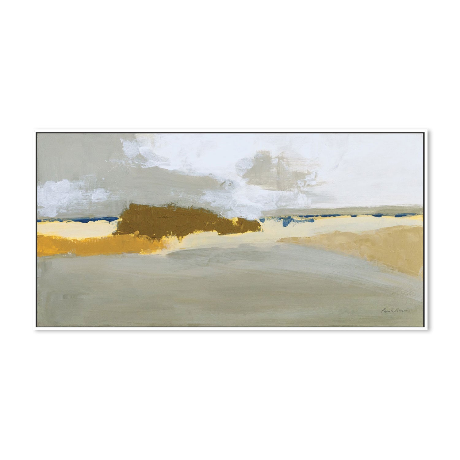wall-art-print-canvas-poster-framed-Modern Gold-by-Pamela Munger-Gioia Wall Art