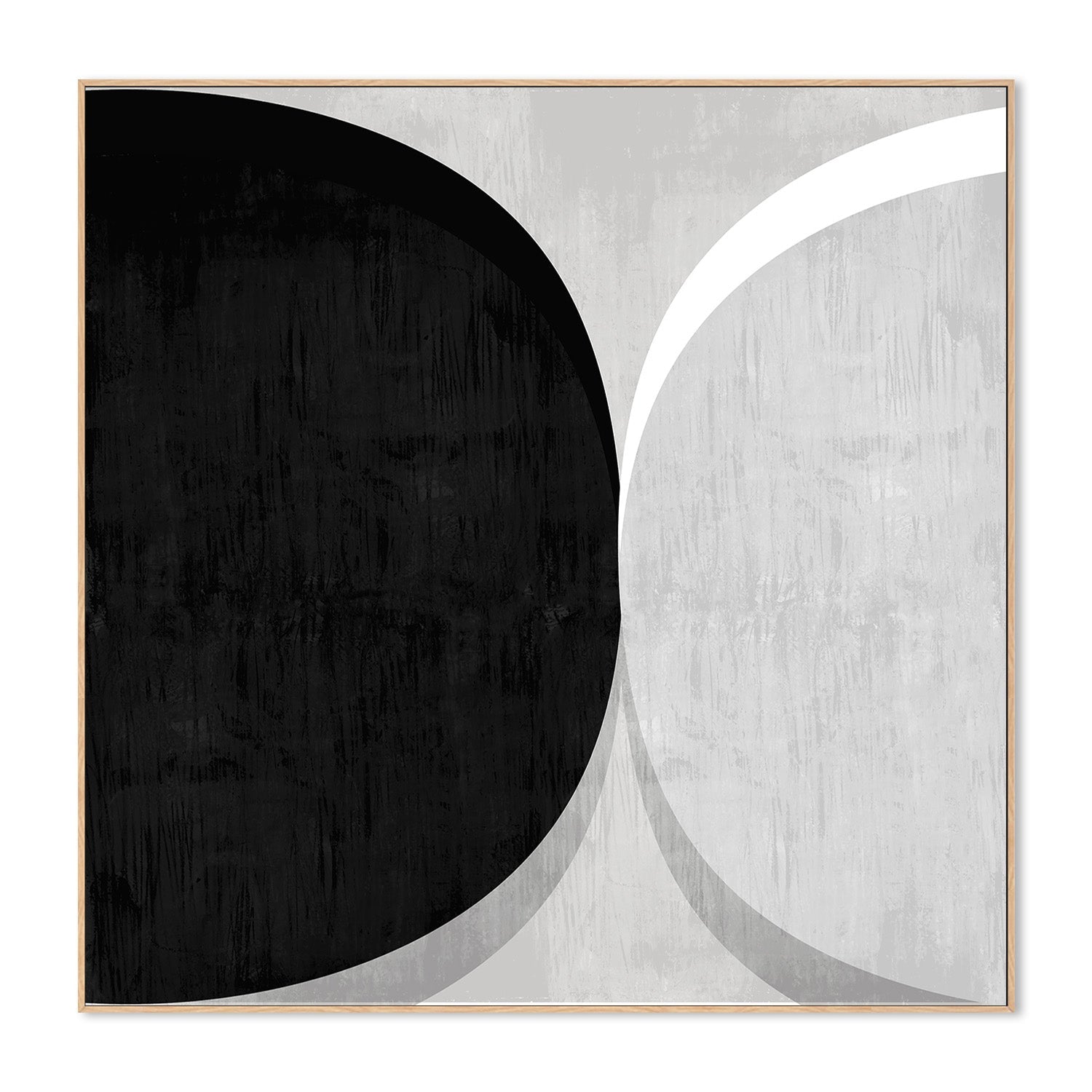 wall-art-print-canvas-poster-framed-Modern Texture Circular, Style A-4