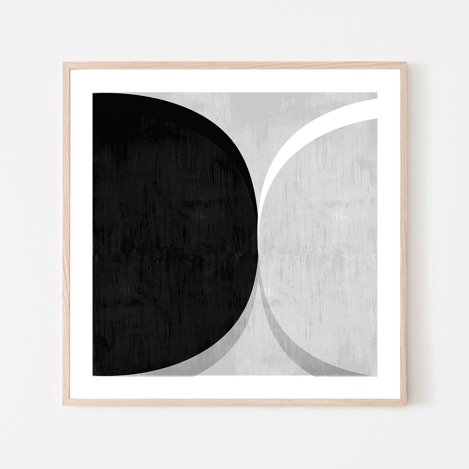 wall-art-print-canvas-poster-framed-Modern Texture Circular, Style A-6