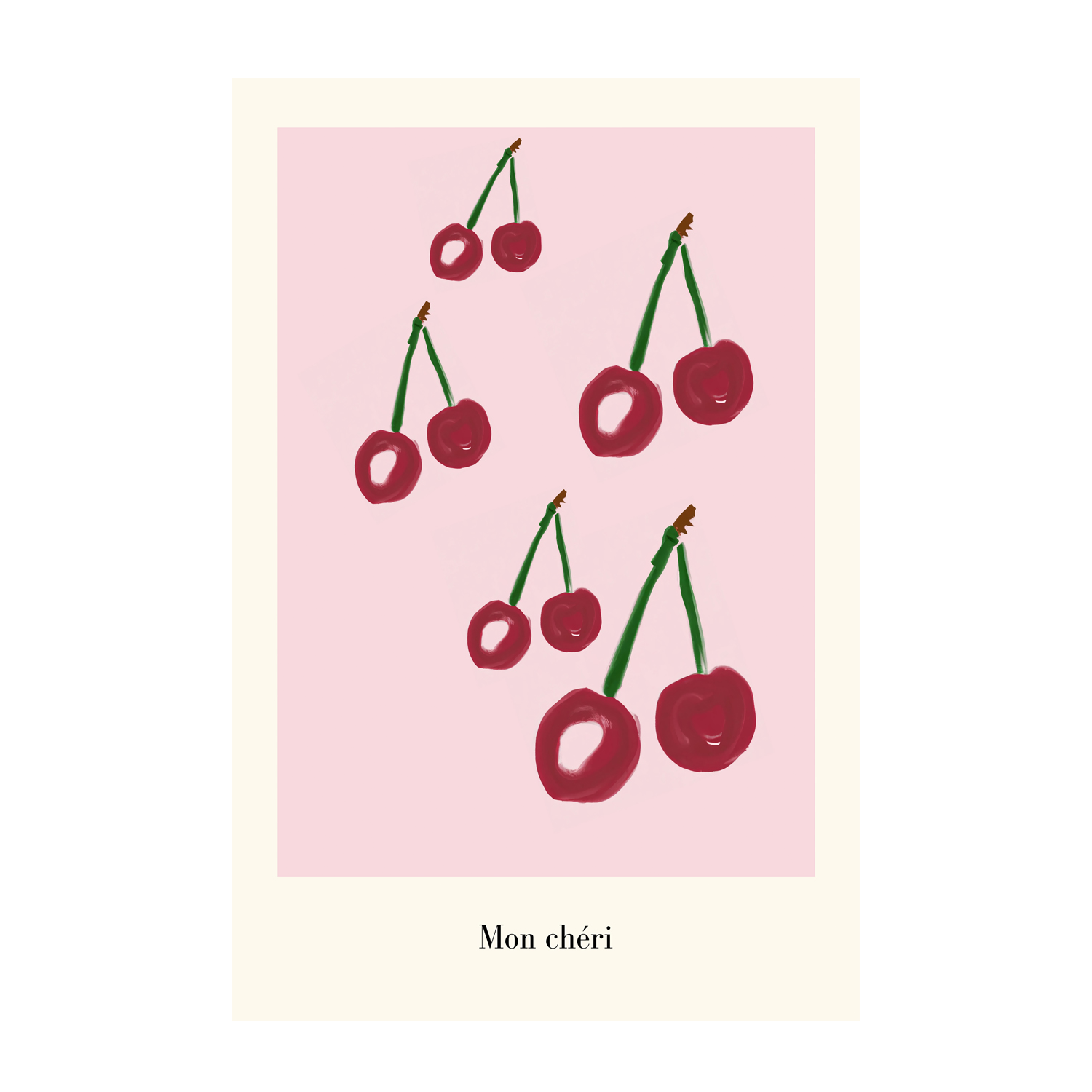 wall-art-print-canvas-poster-framed-Mon Cheri , By Pictufy-1