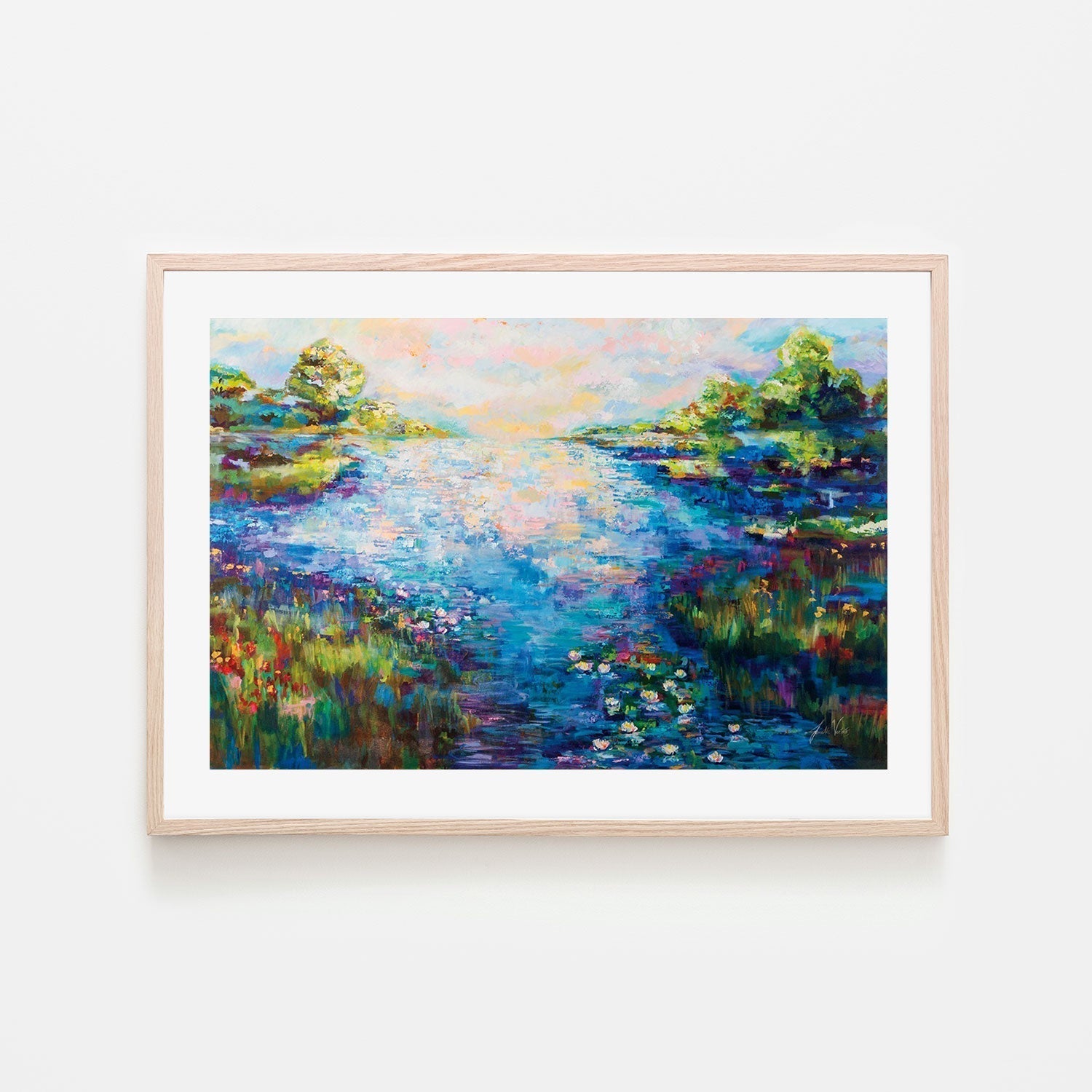 wall-art-print-canvas-poster-framed-Monet Day-by-Jeanette Vertentes-Gioia Wall Art