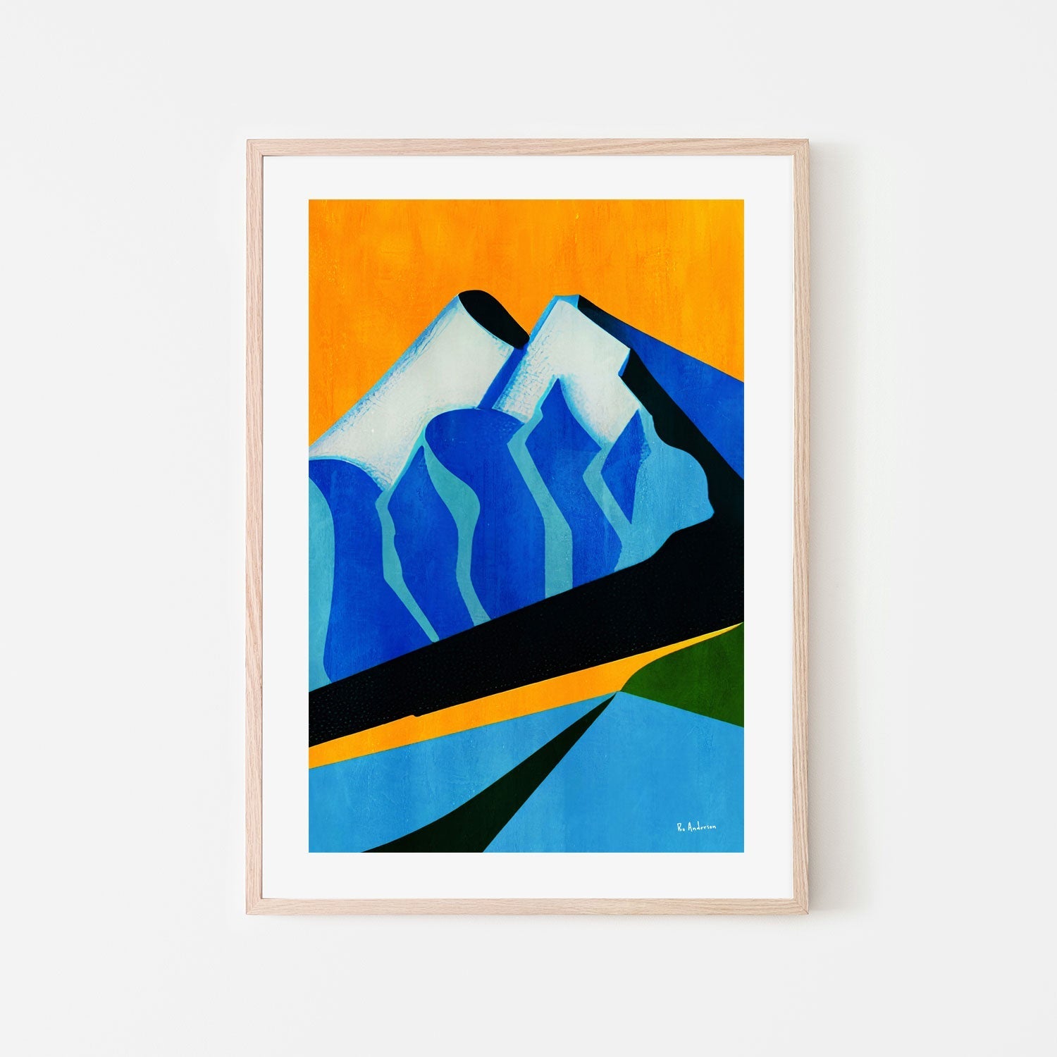 wall-art-print-canvas-poster-framed-Mont Blanc, 1931 , By Bo Anderson-6