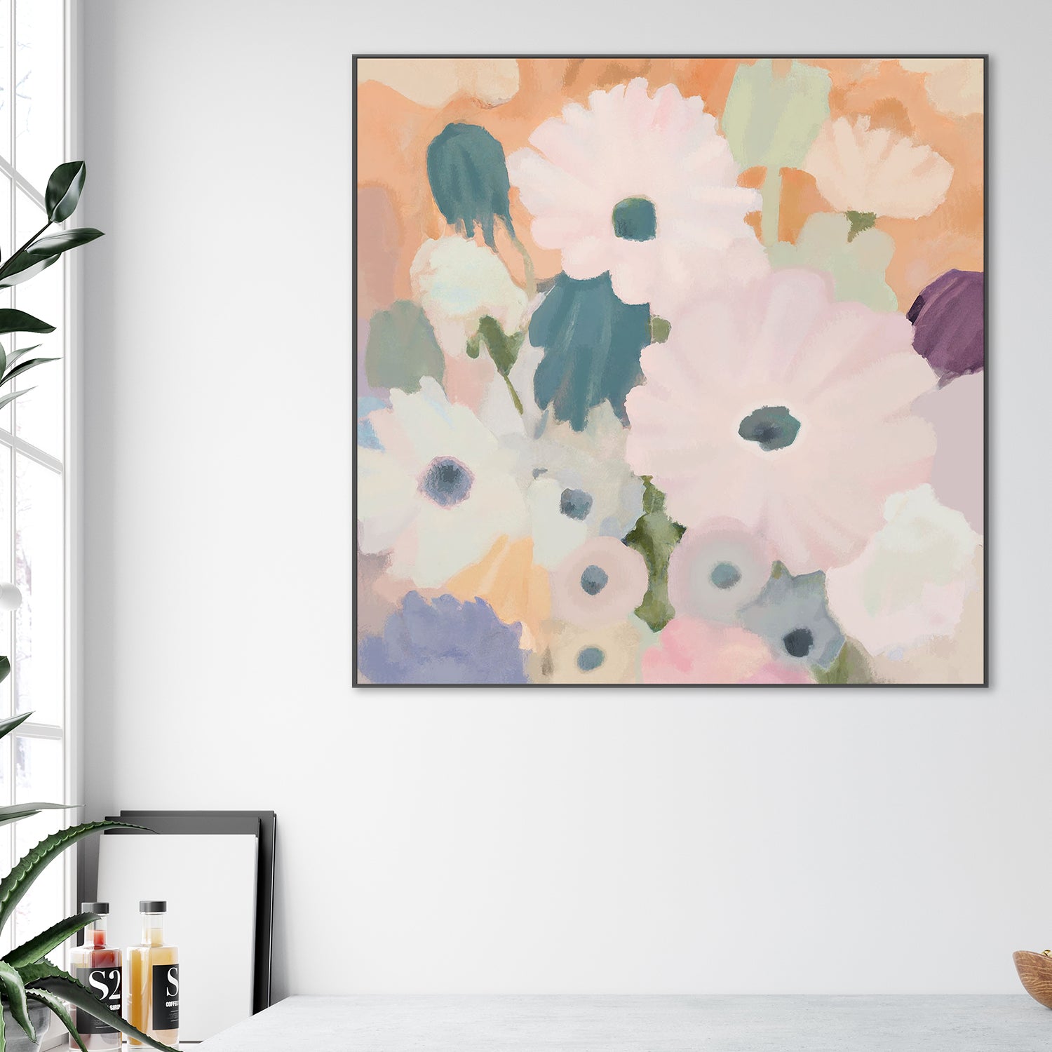 wall-art-print-canvas-poster-framed-Montecarlo Garden , By Stacey Williams-2