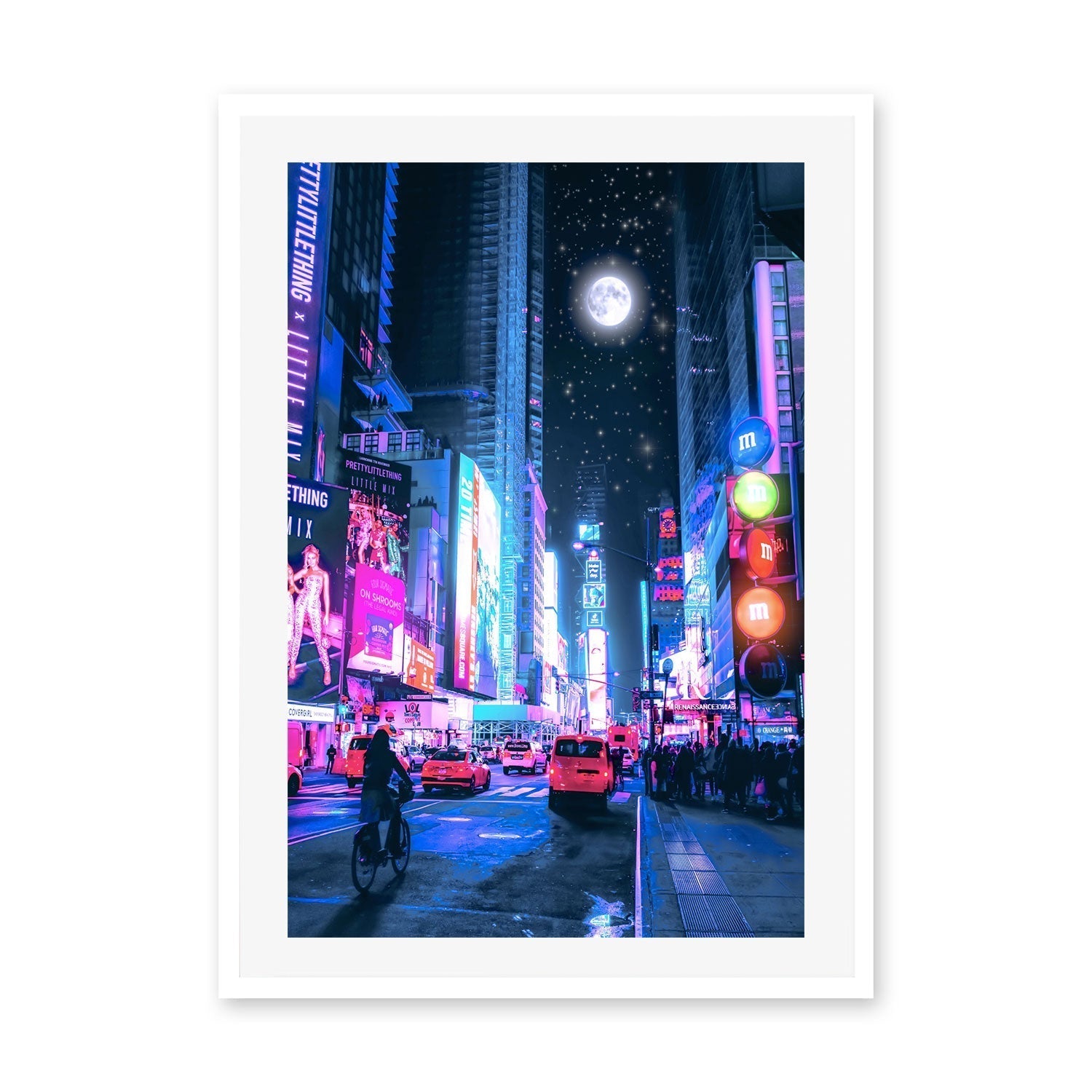 wall-art-print-canvas-poster-framed-Moon City, By Petra Takkar-GIOIA-WALL-ART