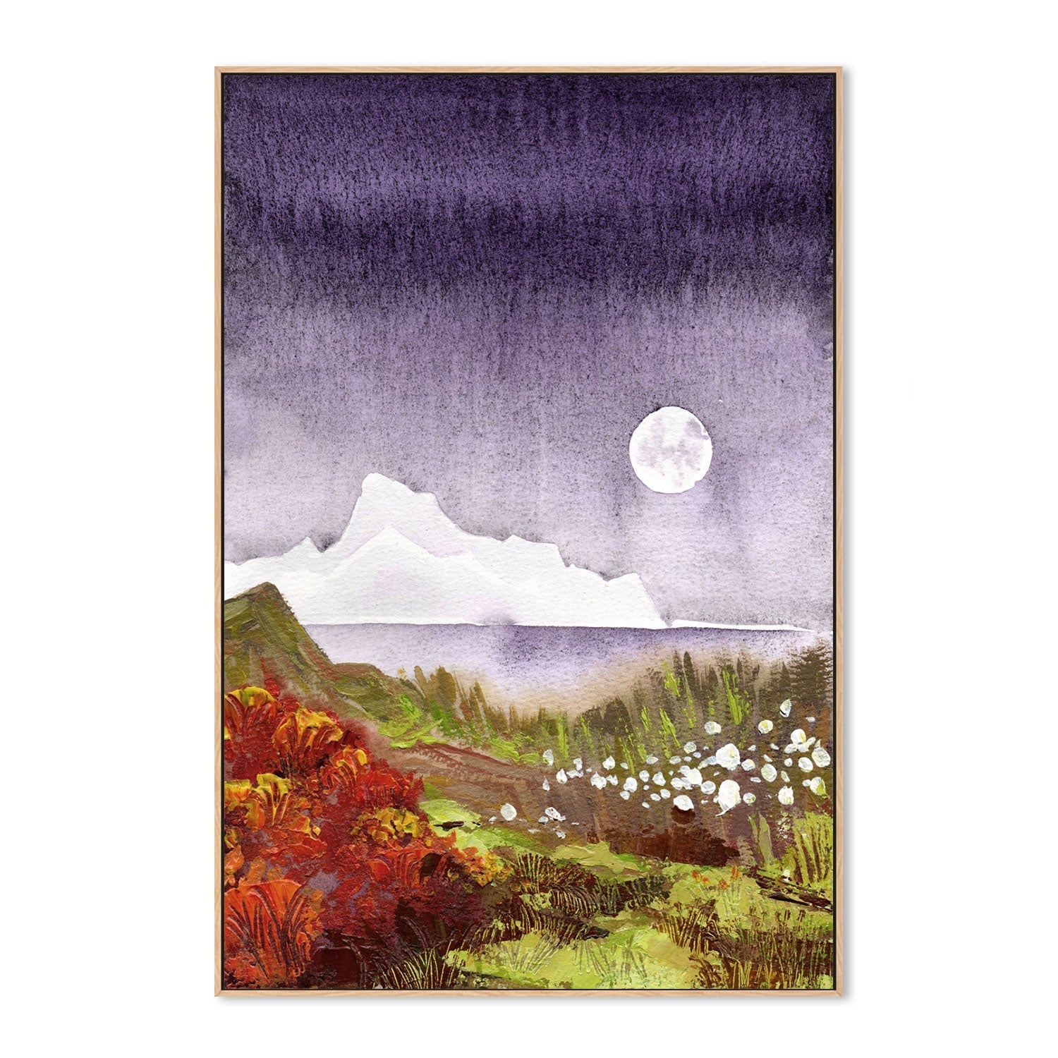 wall-art-print-canvas-poster-framed-Moon Glacier-GIOIA-WALL-ART