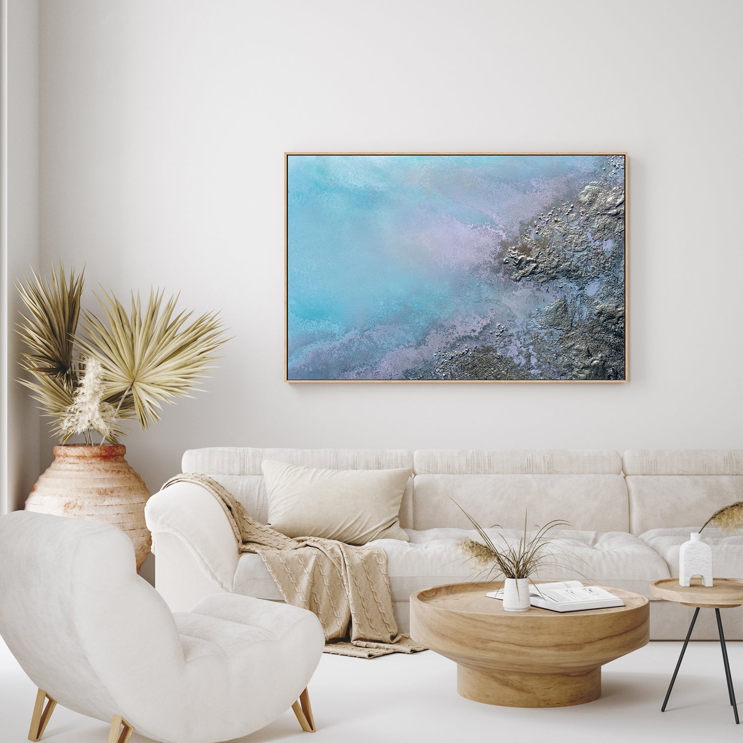 wall-art-print-canvas-poster-framed-Moonlight Glow , By Petra Meikle-GIOIA-WALL-ART