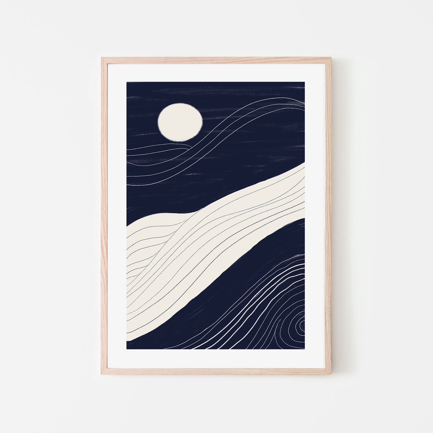 wall-art-print-canvas-poster-framed-Moonlight Motion , By Danushka Abeygoda-GIOIA-WALL-ART