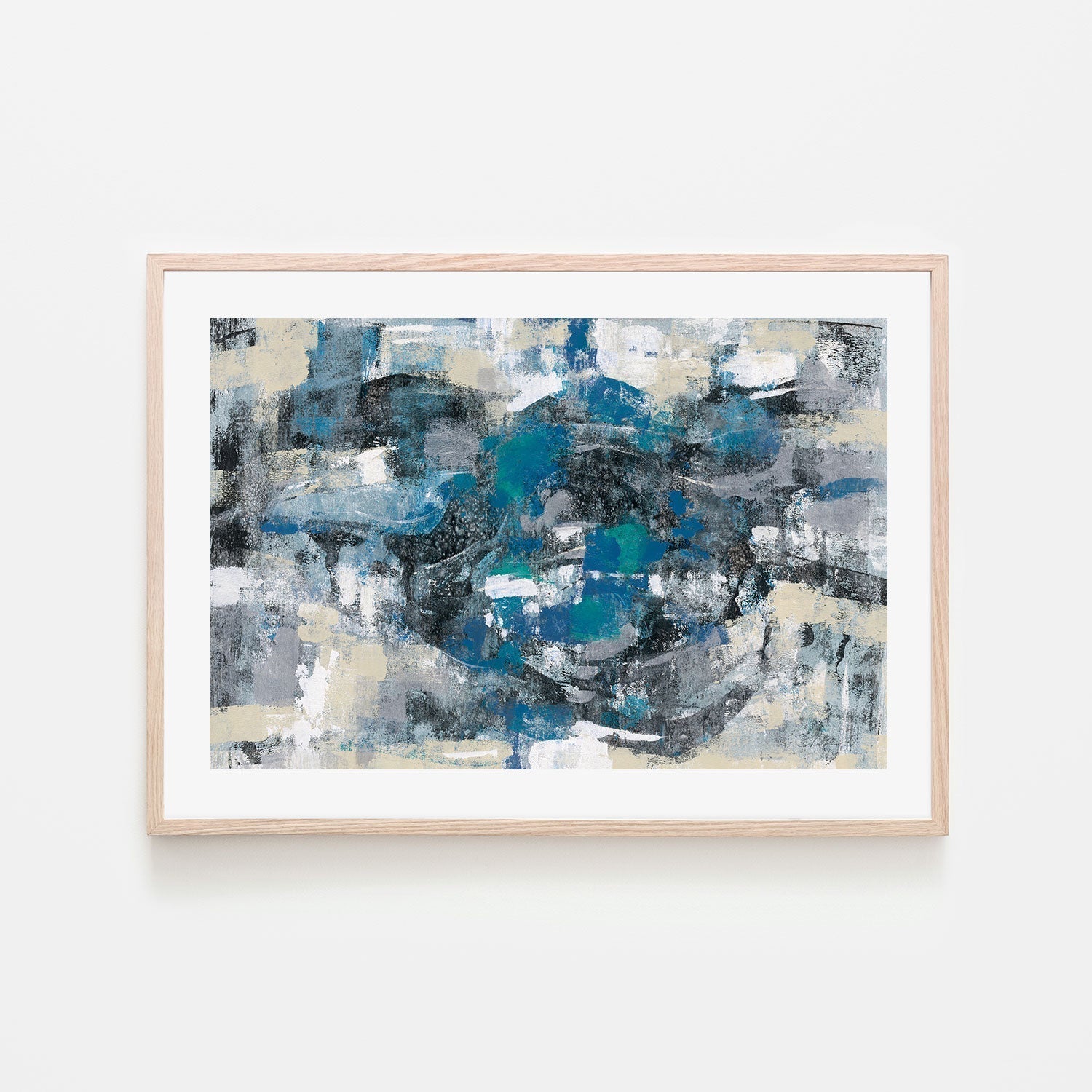 wall-art-print-canvas-poster-framed-Moonlight Splash , By Silvia Vassileva-GIOIA-WALL-ART