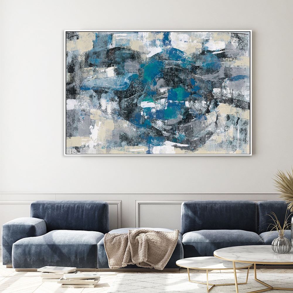 wall-art-print-canvas-poster-framed-Moonlight Splash , By Silvia Vassileva-GIOIA-WALL-ART