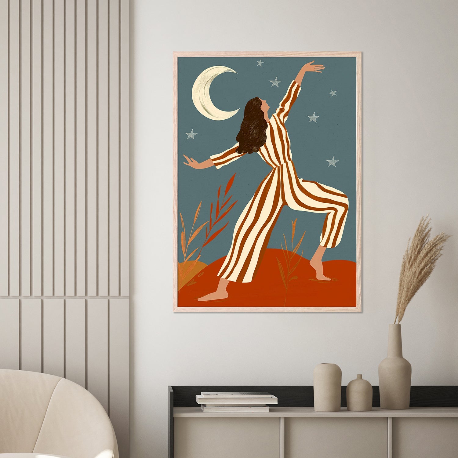 wall-art-print-canvas-poster-framed-Moonlit Dance-2