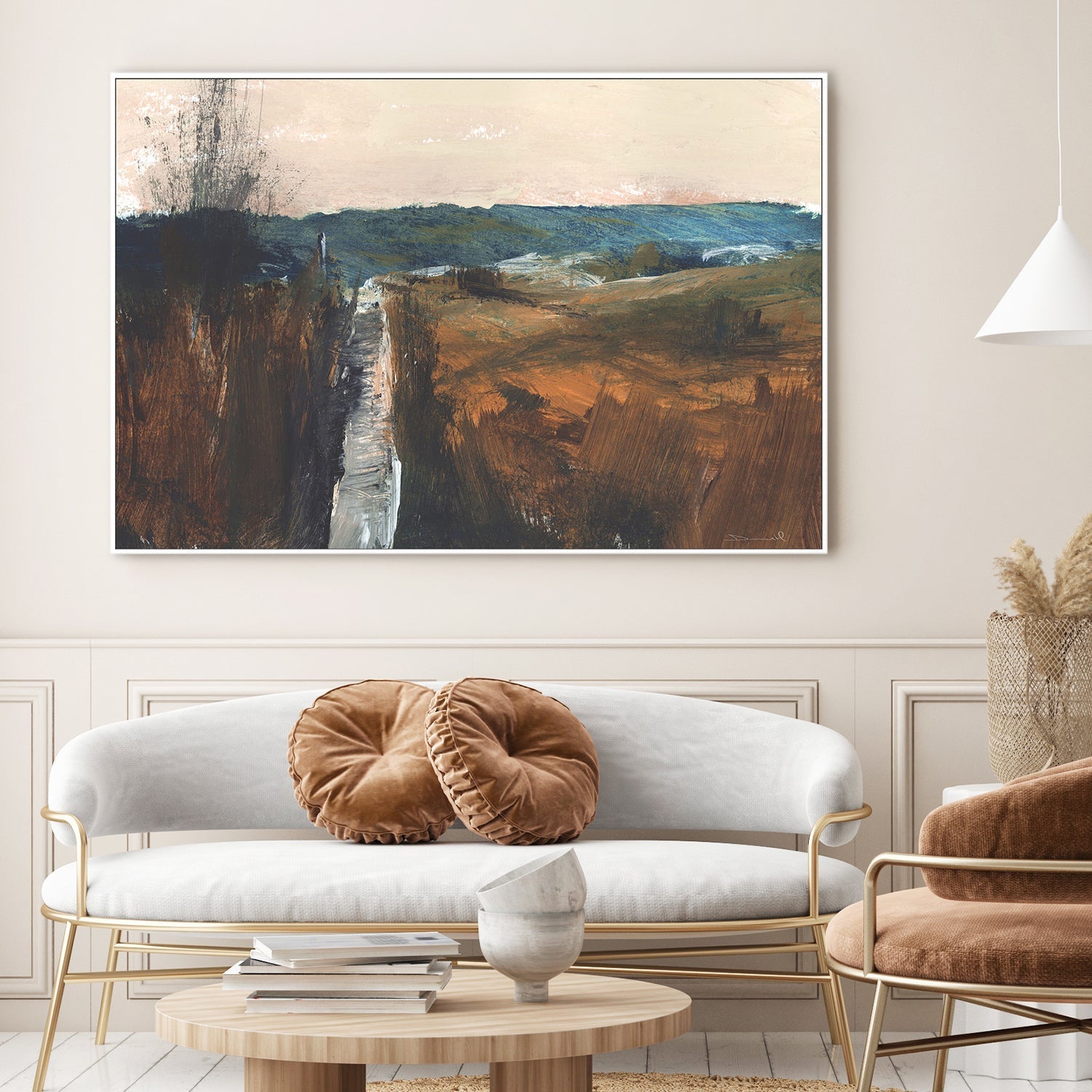 wall-art-print-canvas-poster-framed-Moor Path , By Dan Hobday-2