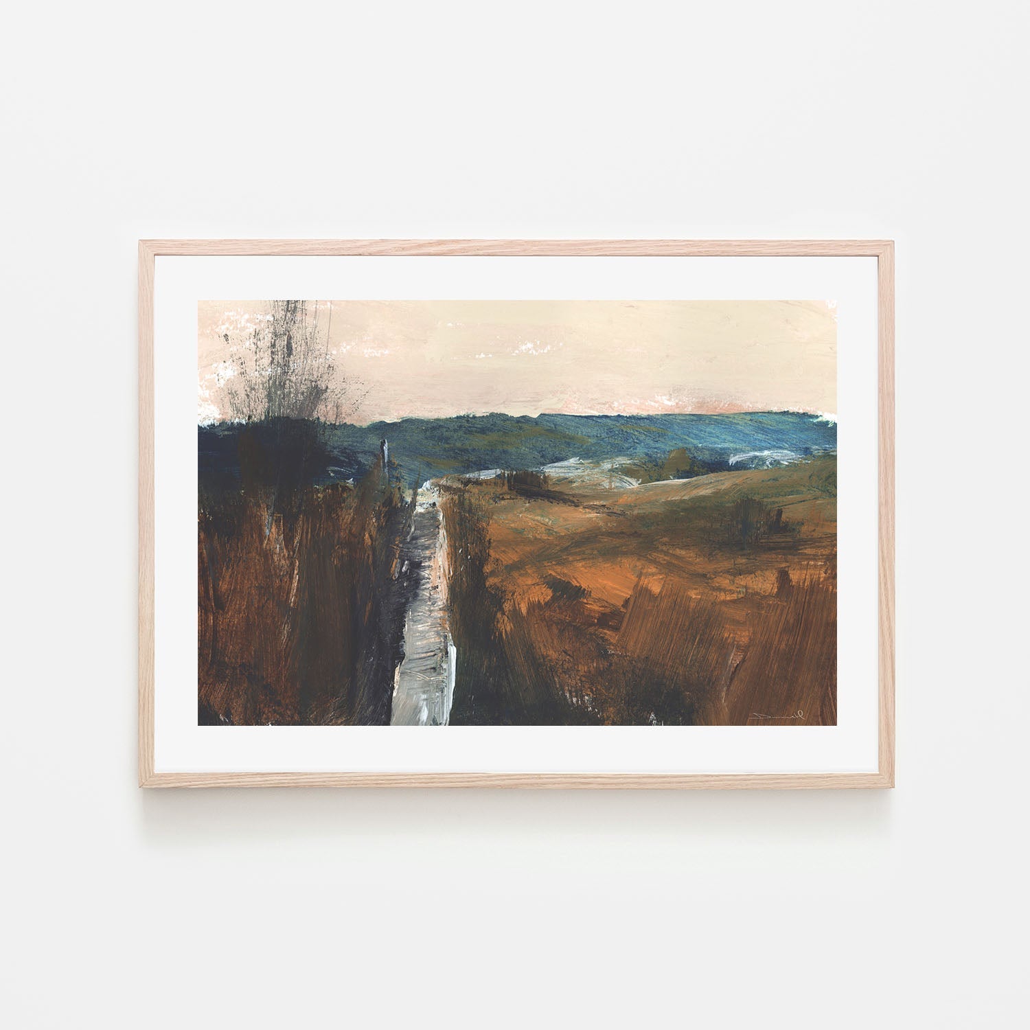 wall-art-print-canvas-poster-framed-Moor Path , By Dan Hobday-6