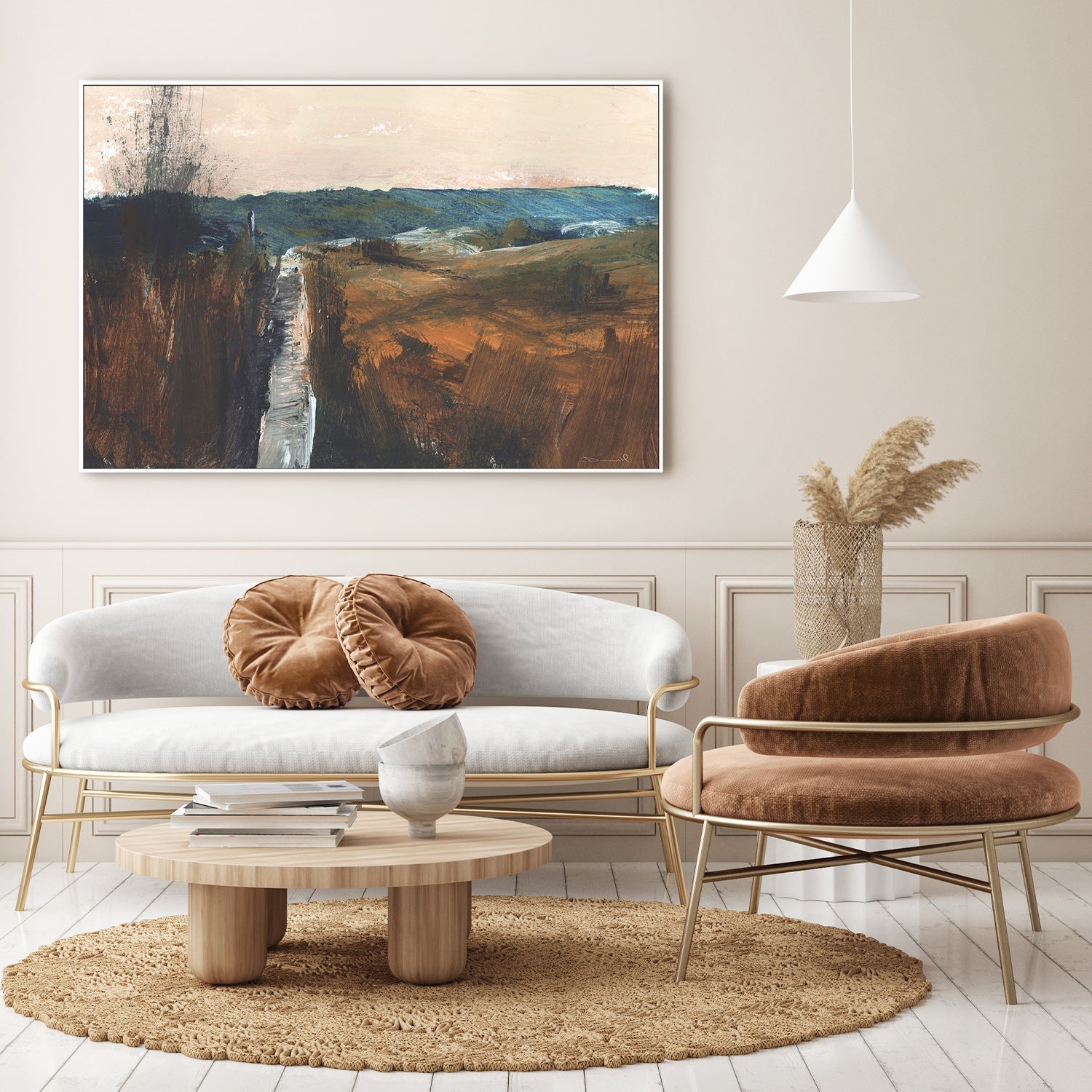 wall-art-print-canvas-poster-framed-Moor Path , By Dan Hobday-7