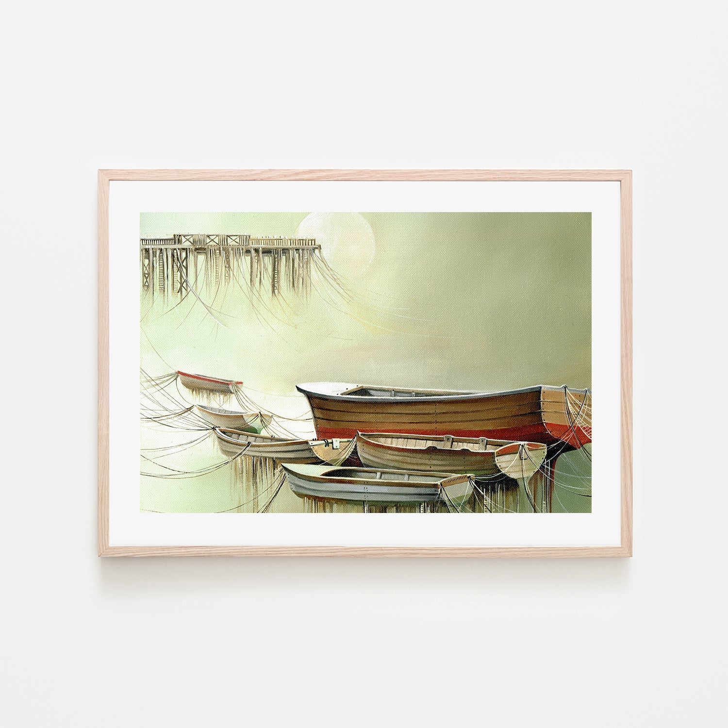 wall-art-print-canvas-poster-framed-Moored , By Olena Kosenko-6