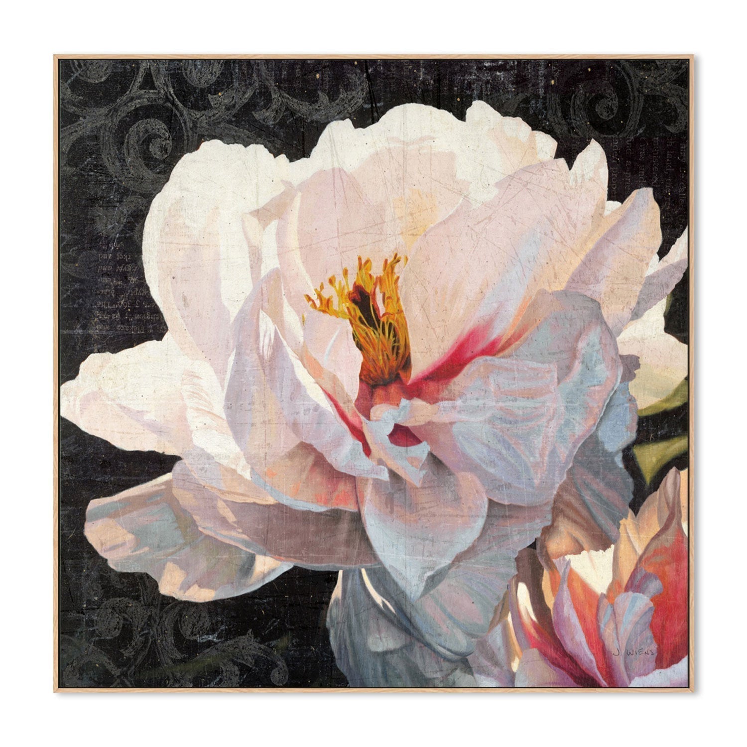 wall-art-print-canvas-poster-framed-Morning Glow Grunge-by-James Wiens-Gioia Wall Art