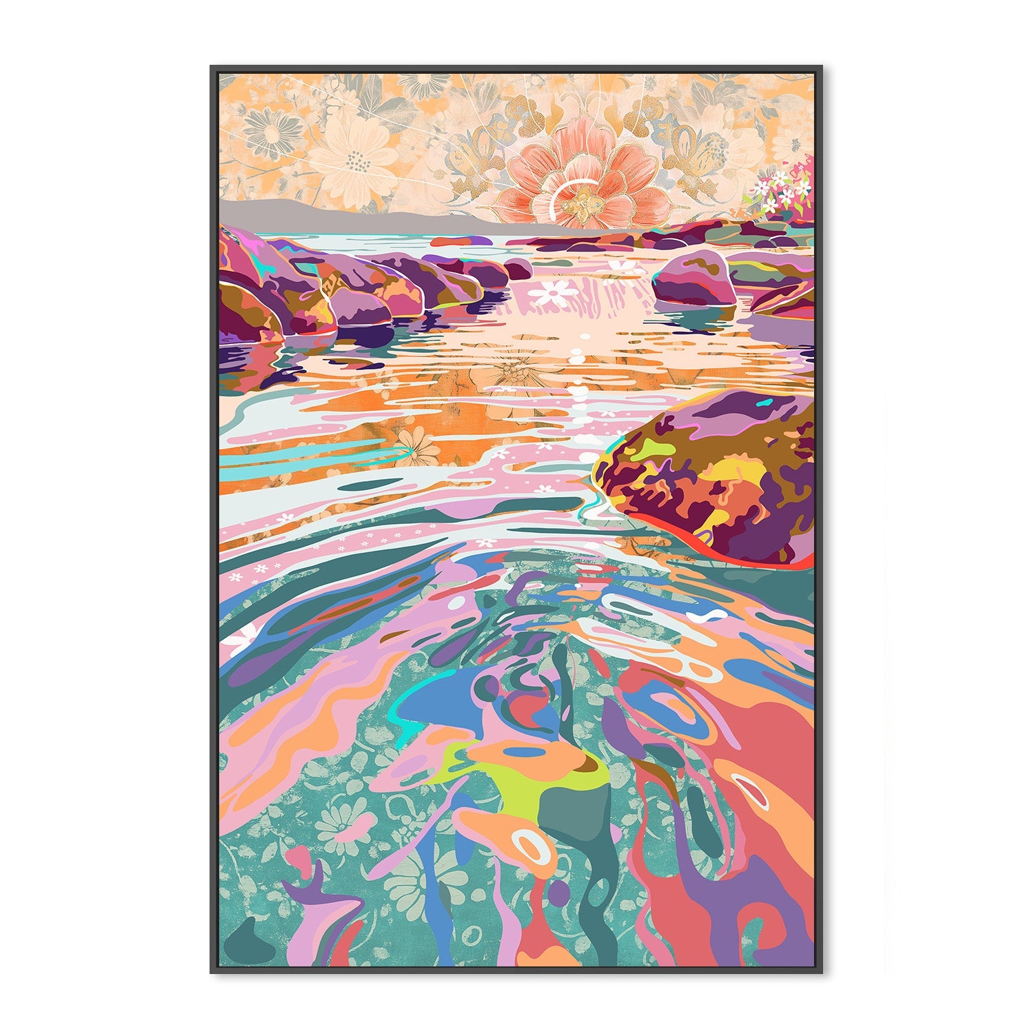 wall-art-print-canvas-poster-framed-Morning Grace , By Unratio-3