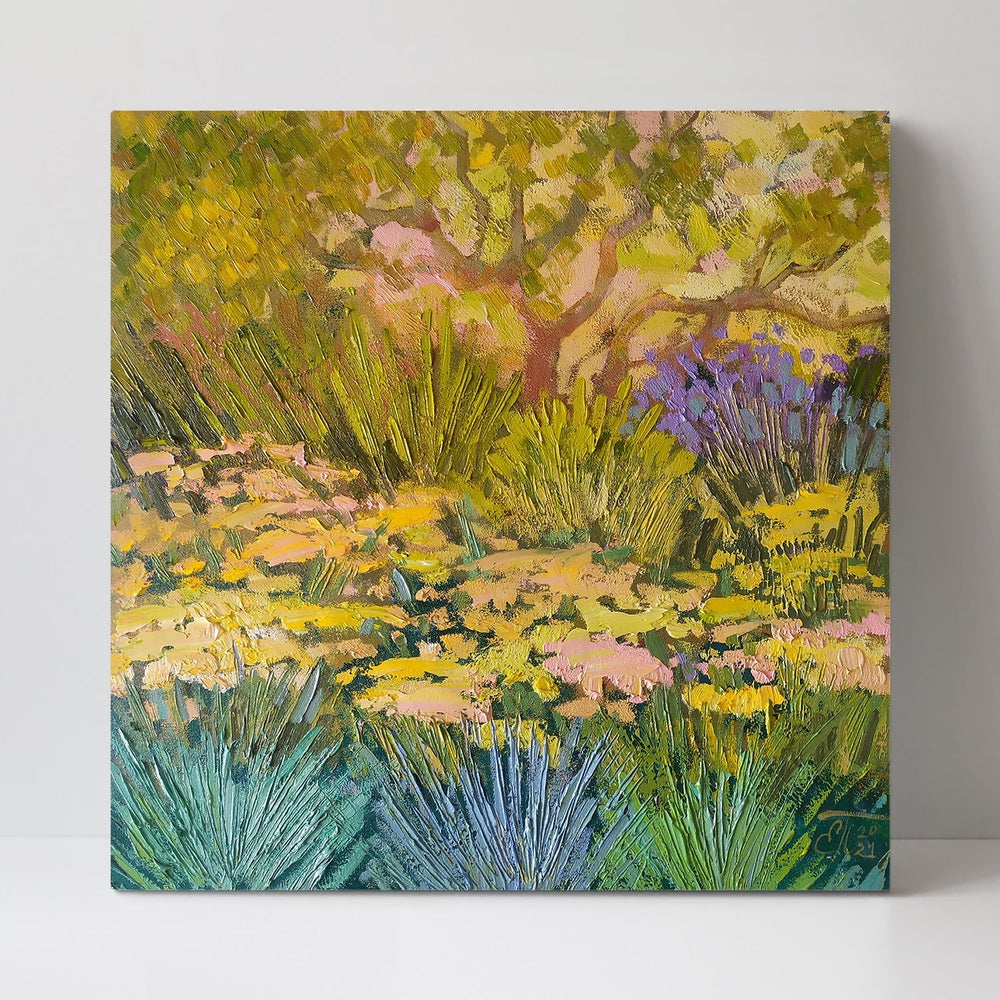 wall-art-print-canvas-poster-framed-Morning In The Garden-by-Ekaterina Prisich-Gioia Wall Art