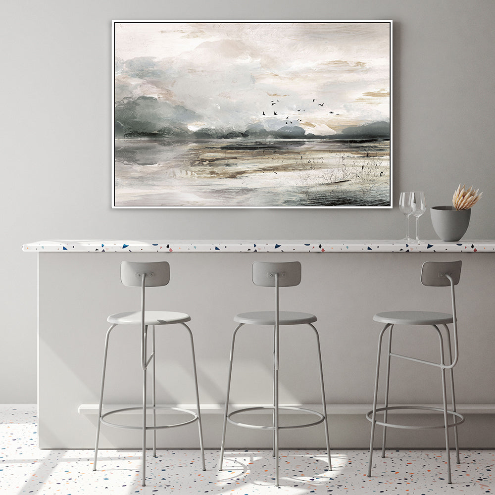 wall-art-print-canvas-poster-framed-Morning View-by-Dan Hobday-Gioia Wall Art