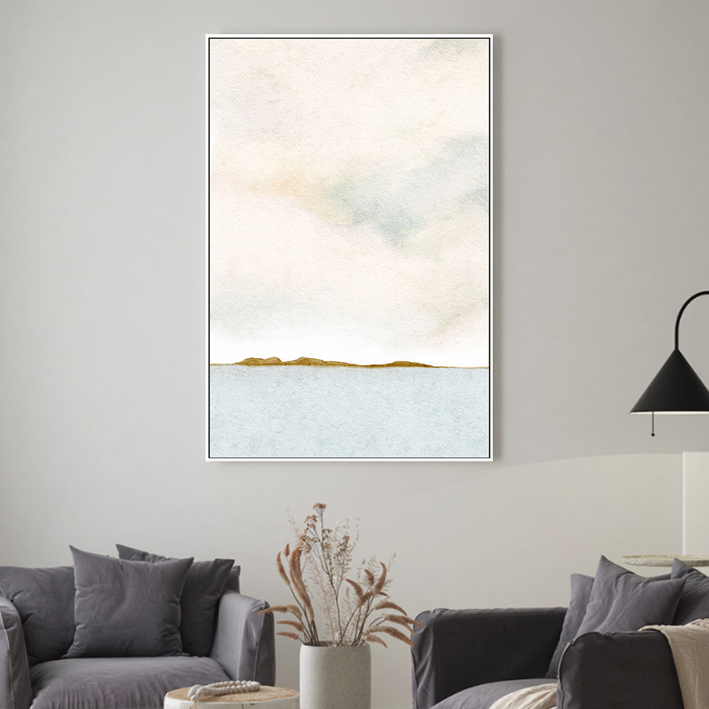 wall-art-print-canvas-poster-framed-Morning View From The Dock , By Leah Straatsma-2