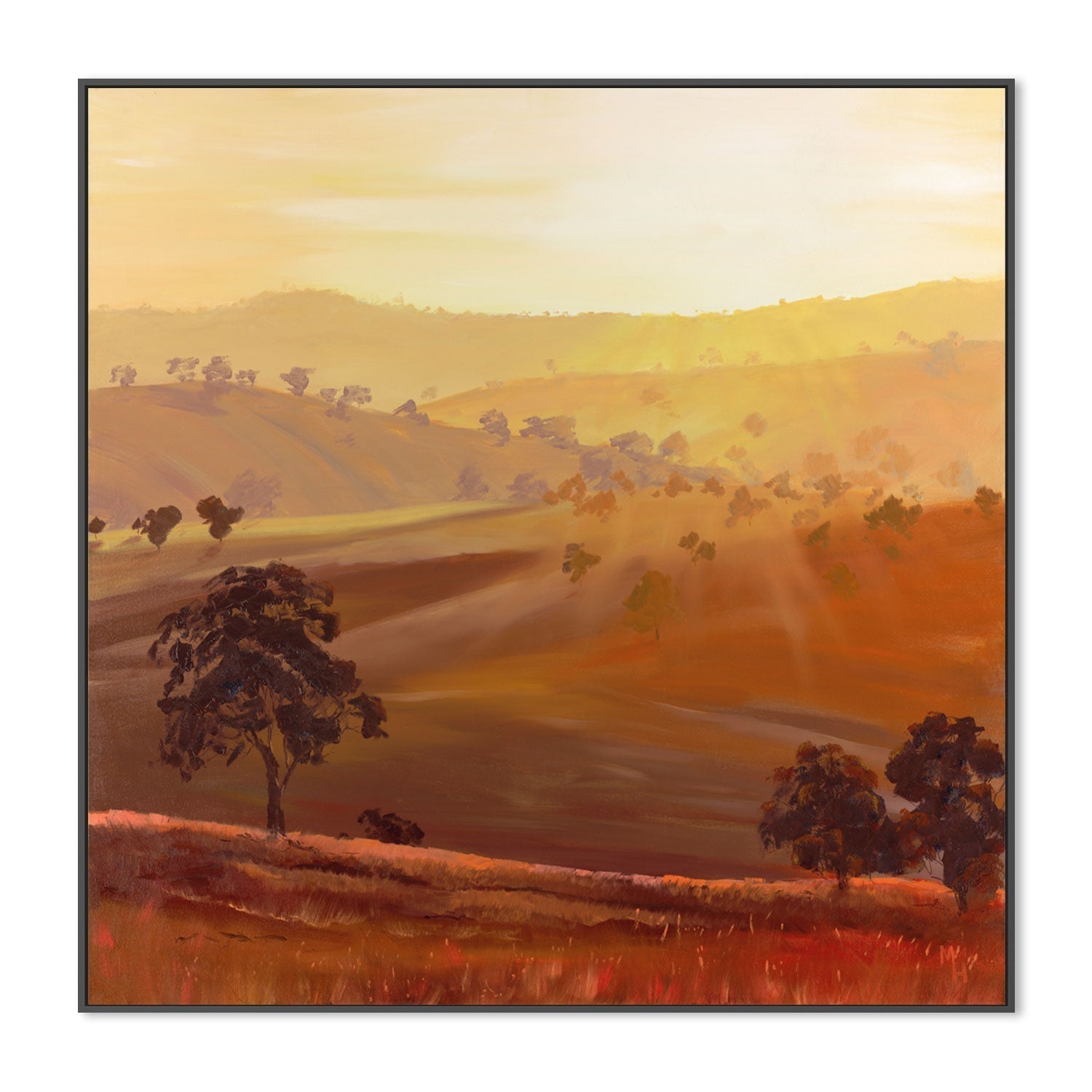 wall-art-print-canvas-poster-framed-Mornings First Kiss-by-Meredith Howse-Gioia Wall Art