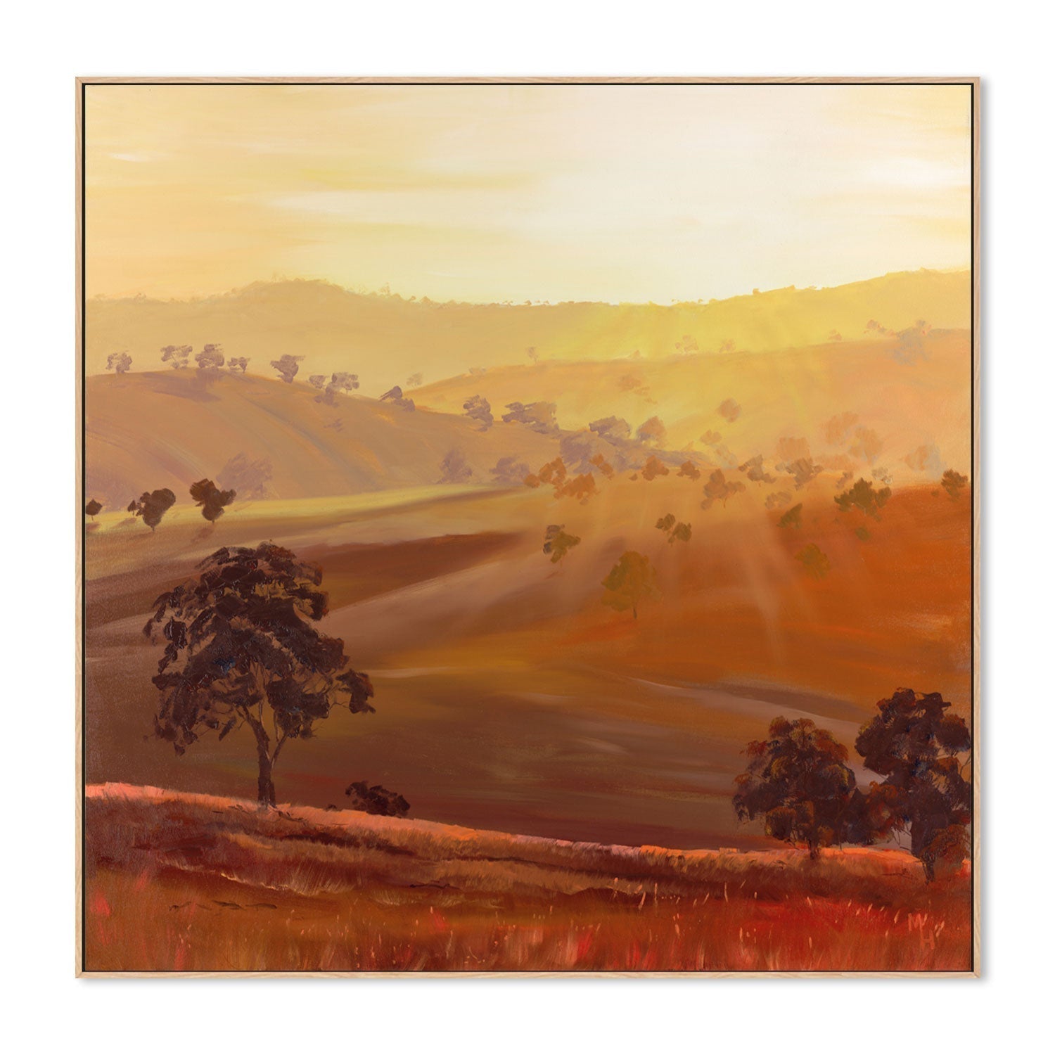 wall-art-print-canvas-poster-framed-Mornings First Kiss-by-Meredith Howse-Gioia Wall Art
