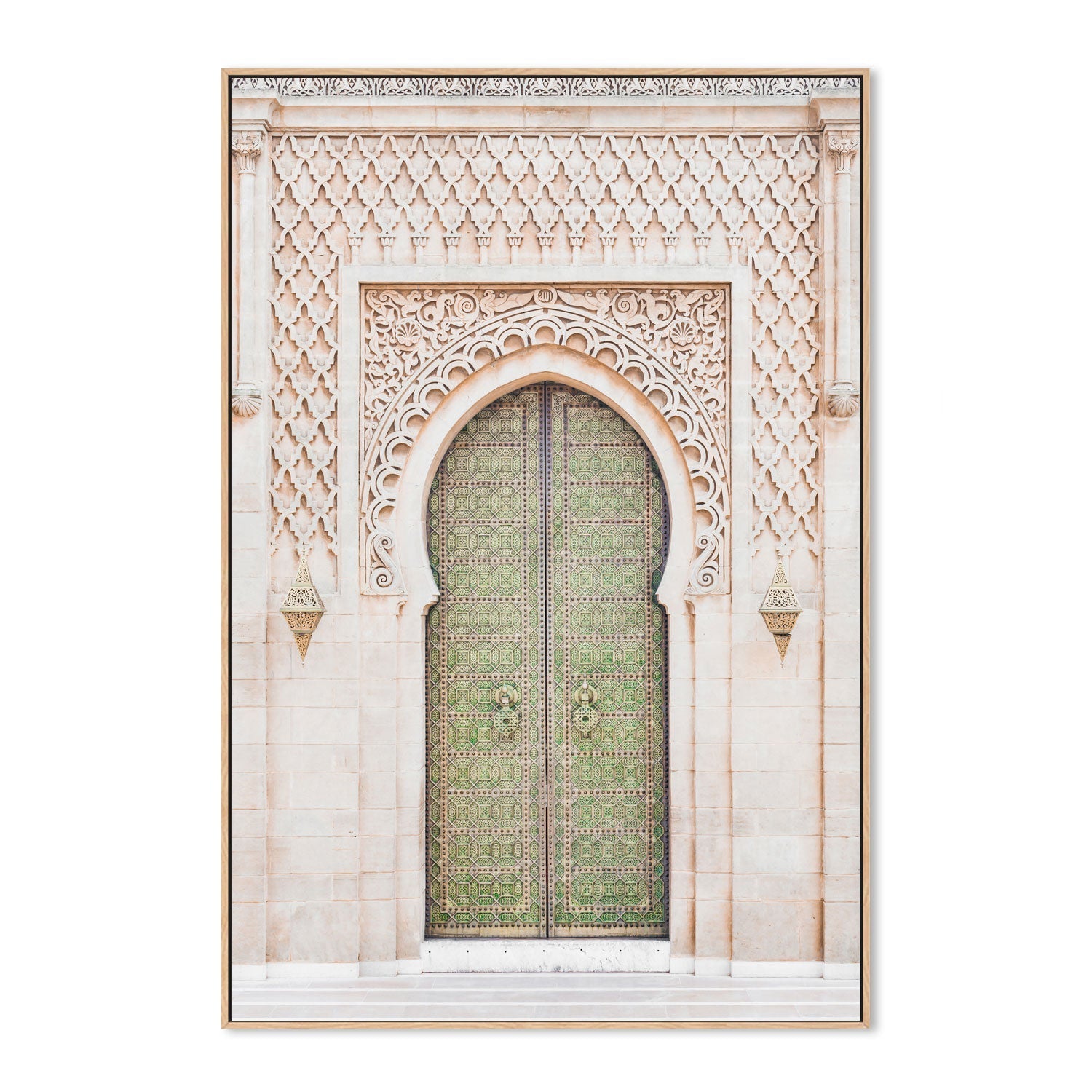 wall-art-print-canvas-poster-framed-Moroccan Door-4