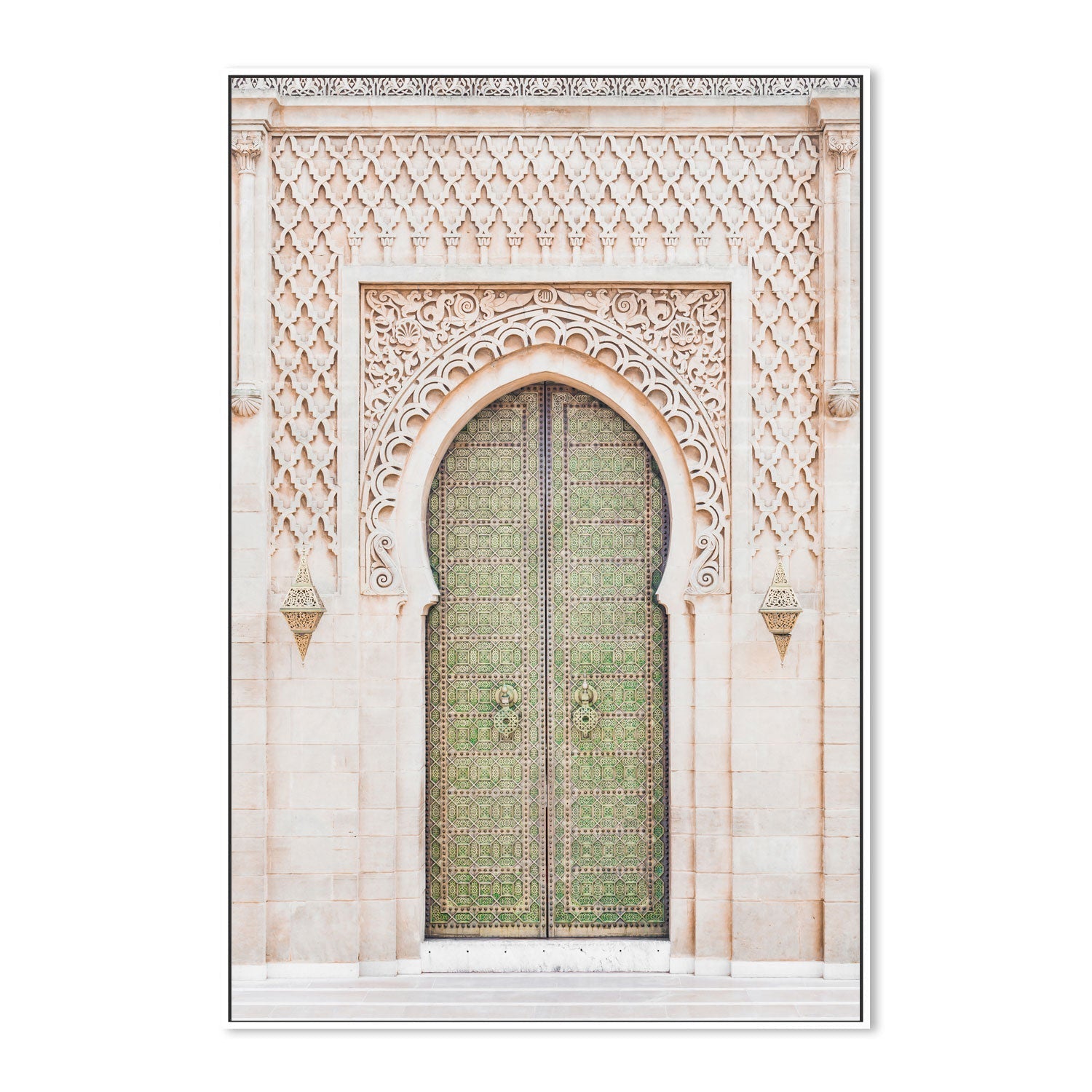 wall-art-print-canvas-poster-framed-Moroccan Door-5
