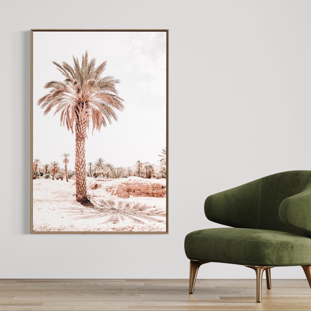 Moroccan Palm Tree-Gioia-Prints-Framed-Canvas-Poster-GIOIA-WALL-ART