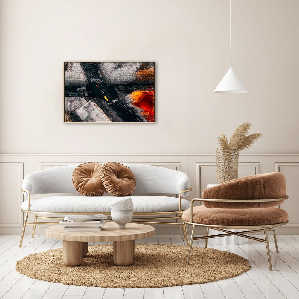 wall-art-print-canvas-poster-framed-Moscow Crossroad, By Carmine Chiriacò-by-Plus X Studio-Gioia Wall Art