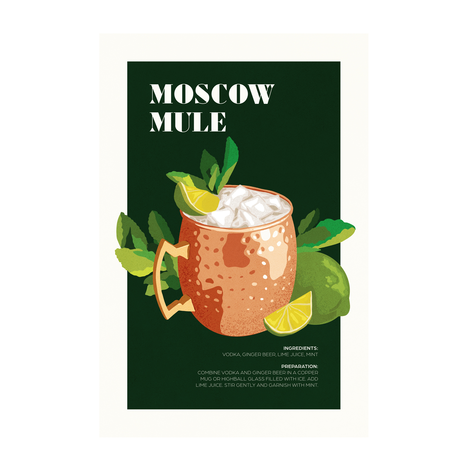 wall-art-print-canvas-poster-framed-Moscow Mule , By Rosalyn Gray-GIOIA-WALL-ART
