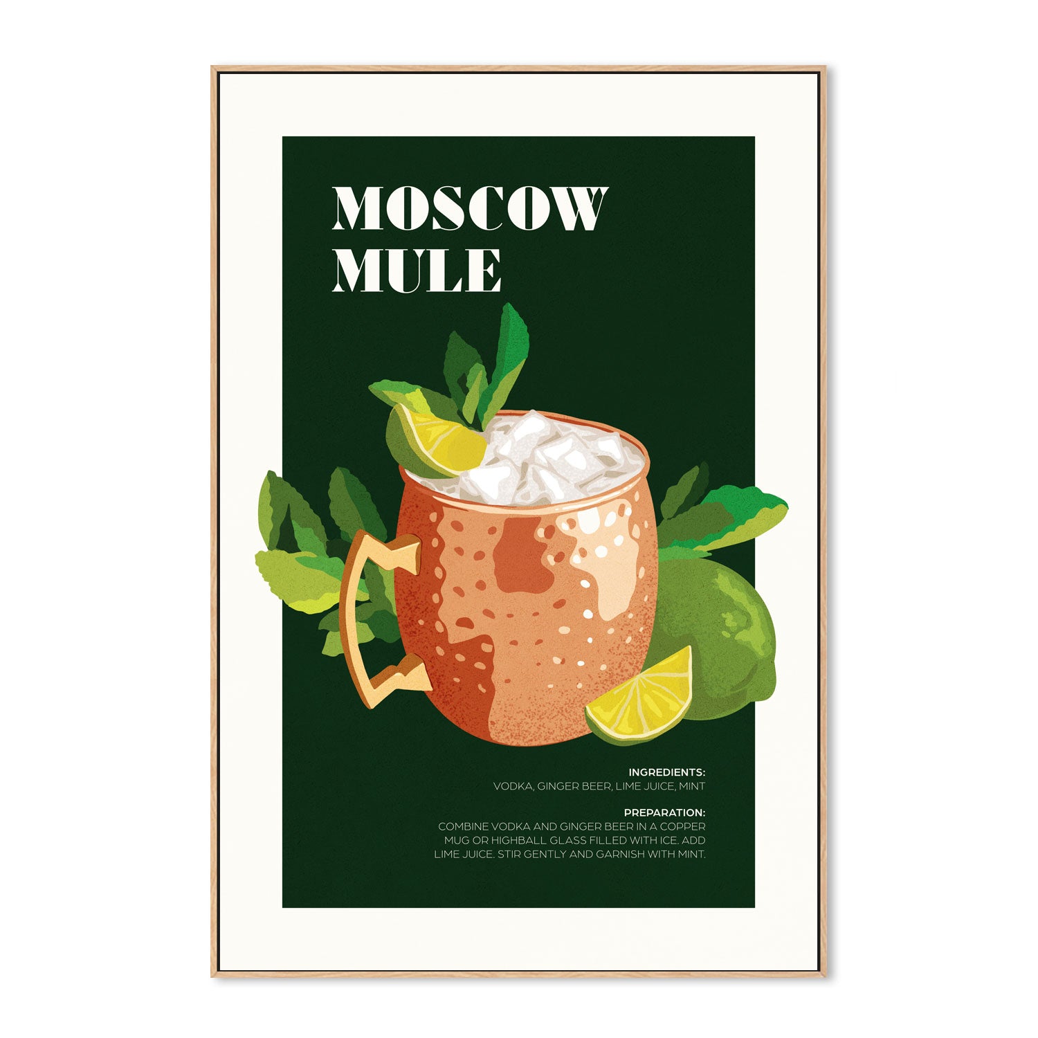 wall-art-print-canvas-poster-framed-Moscow Mule , By Rosalyn Gray-GIOIA-WALL-ART