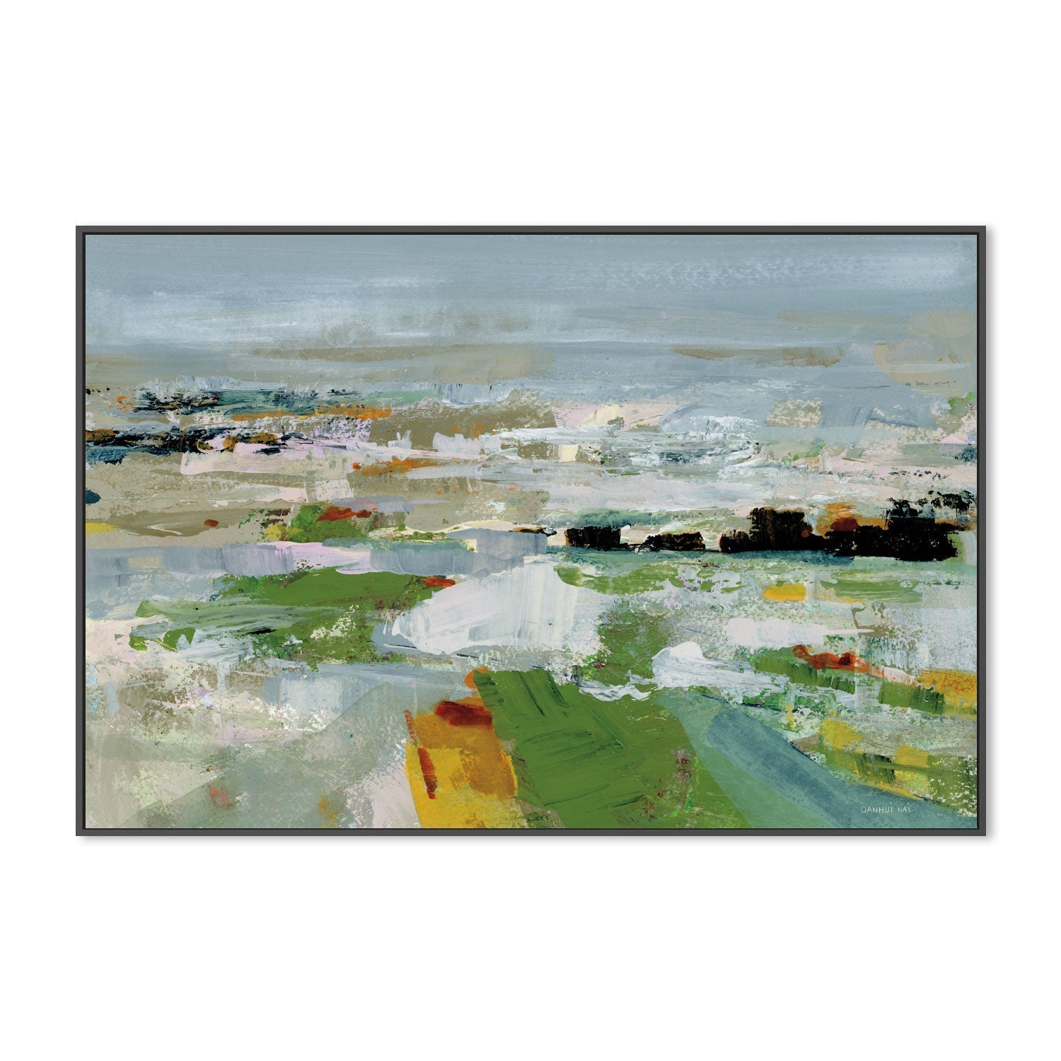 wall-art-print-canvas-poster-framed-Mossy Shore , By Danhui Nai-3