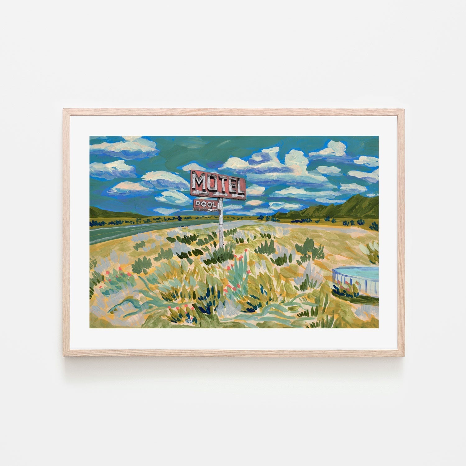 wall-art-print-canvas-poster-framed-Motel Pool , By Eleanor Baker-6