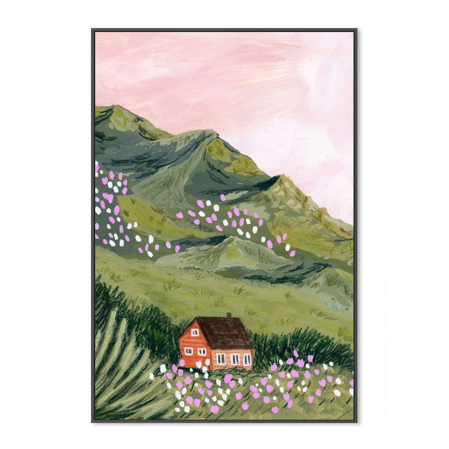 wall-art-print-canvas-poster-framed-Mountain House-3