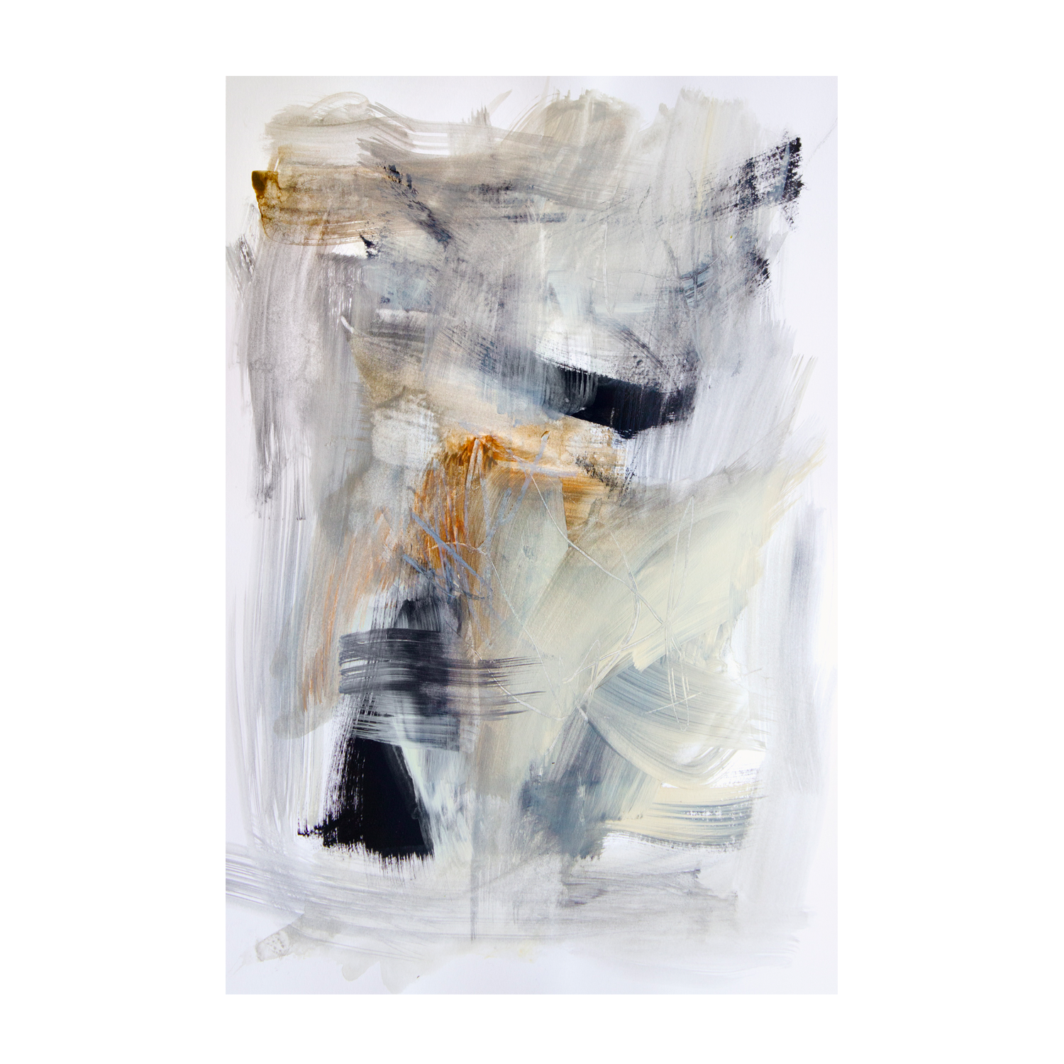 wall-art-print-canvas-poster-framed-Mountain Mist Bainbridge, Style A , By Hope Bainbridge-1