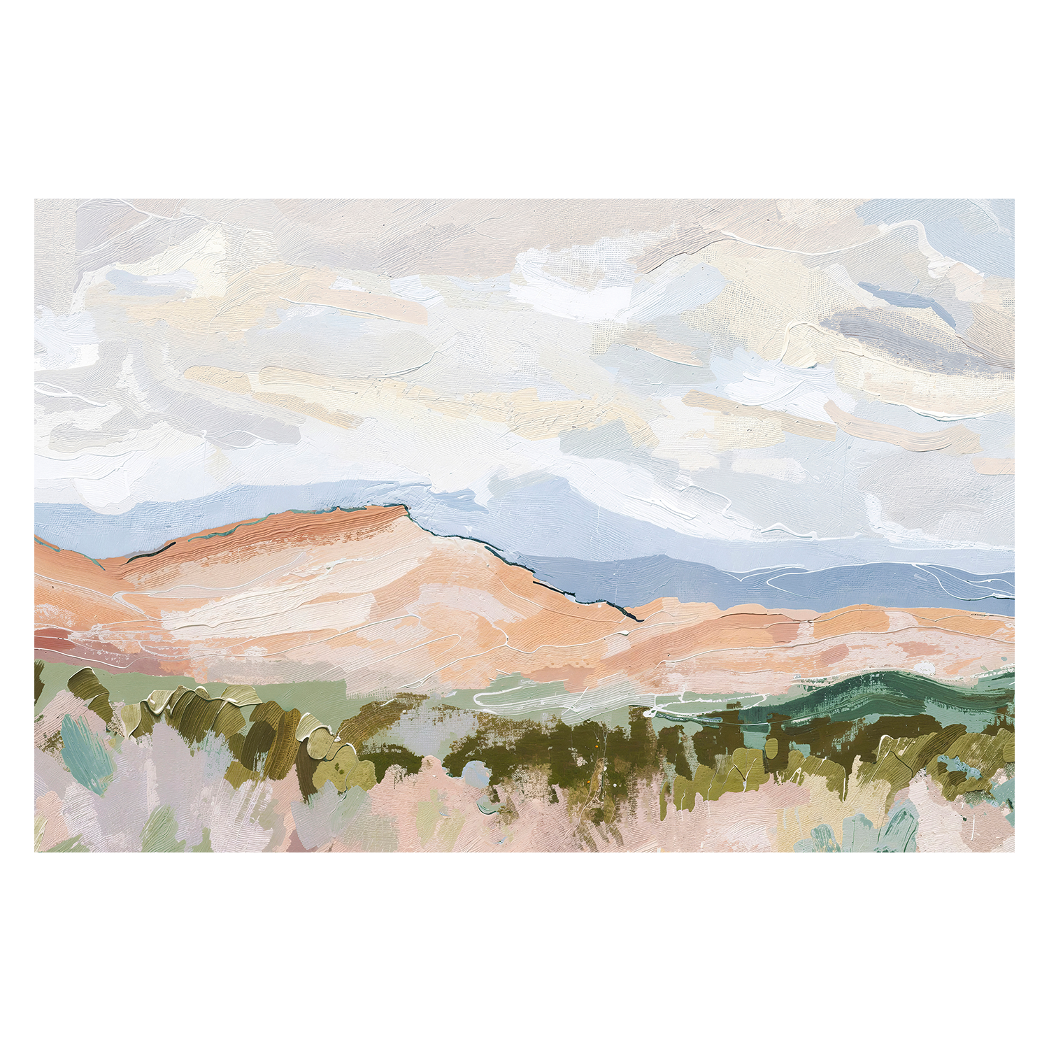 wall-art-print-canvas-poster-framed-Mountain View , By Lady Hana-1