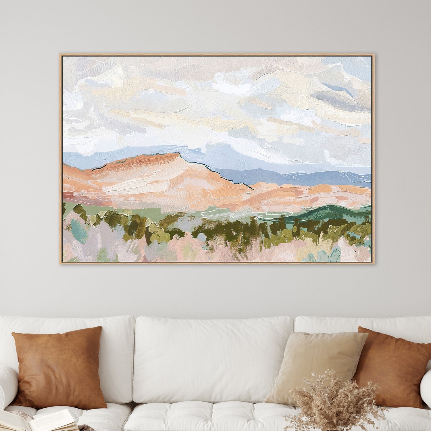 wall-art-print-canvas-poster-framed-Mountain View , By Lady Hana-2
