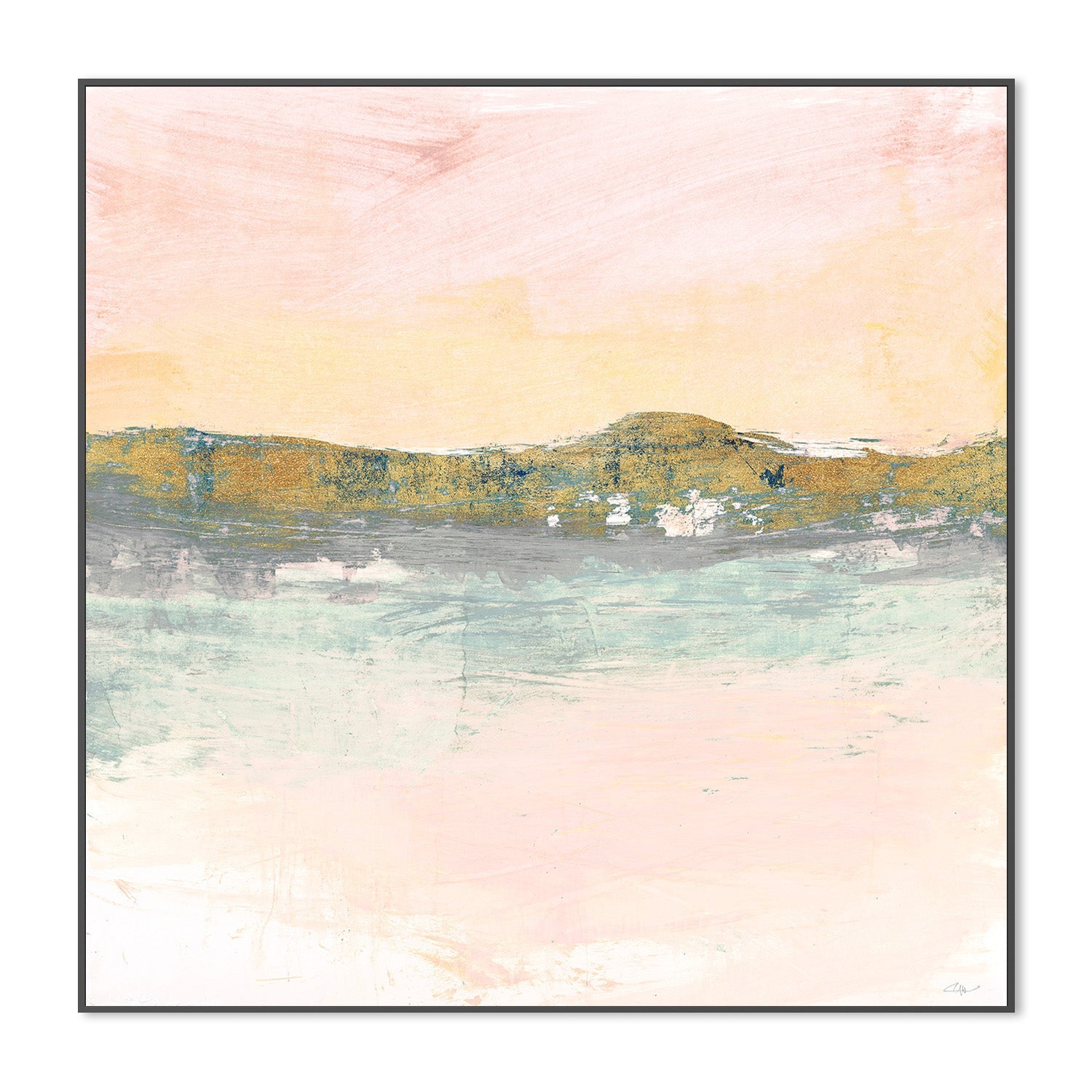 wall-art-print-canvas-poster-framed-Mountan Glow-3