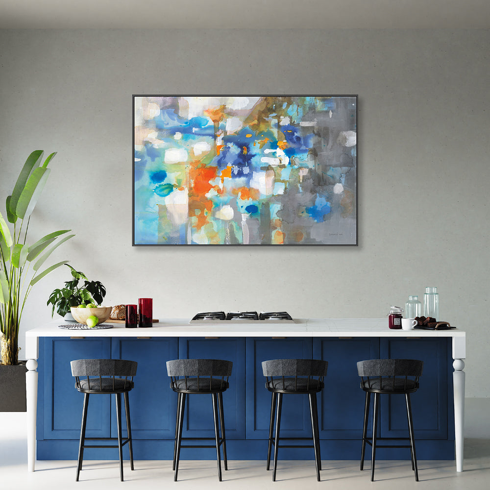 wall-art-print-canvas-poster-framed-Multicoloured Ink Stain , By Danhui Nai-GIOIA-WALL-ART