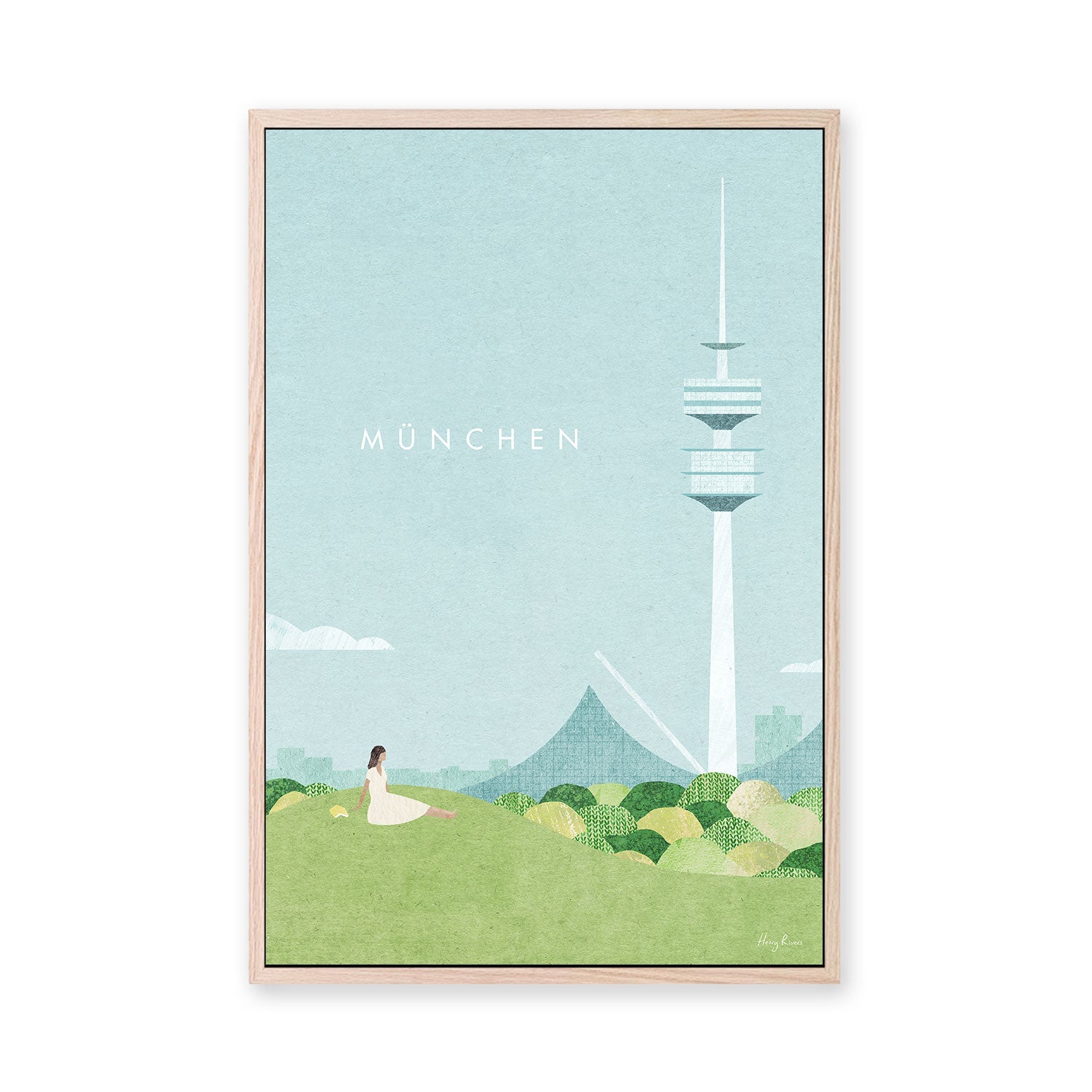 wall-art-print-canvas-poster-framed-Munich, Germany , By Henry Rivers-GIOIA-WALL-ART