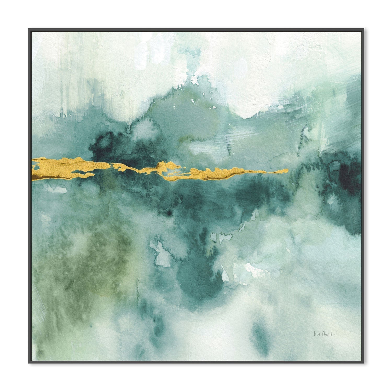 wall-art-print-canvas-poster-framed-My Greenhouse Abstract , By Lisa Audit-GIOIA-WALL-ART