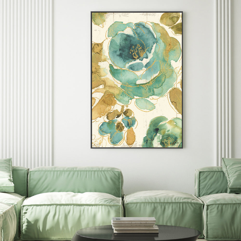 wall-art-print-canvas-poster-framed-My Greenhouse Roses, Style B , By Lisa Audit-GIOIA-WALL-ART