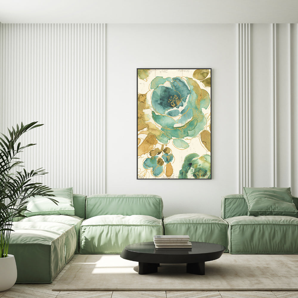 wall-art-print-canvas-poster-framed-My Greenhouse Roses, Style B , By Lisa Audit-GIOIA-WALL-ART