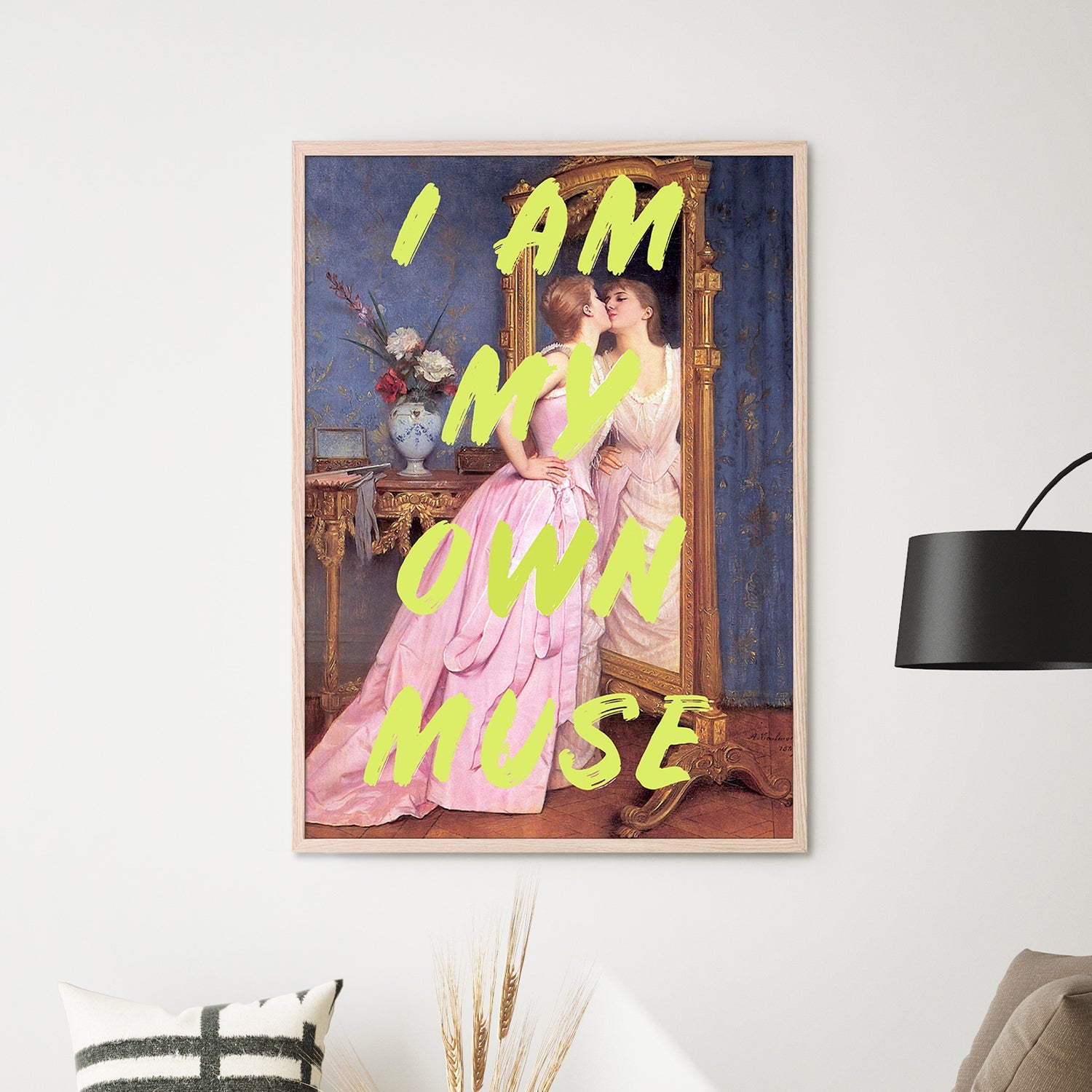 wall-art-print-canvas-poster-framed-My own muse-2