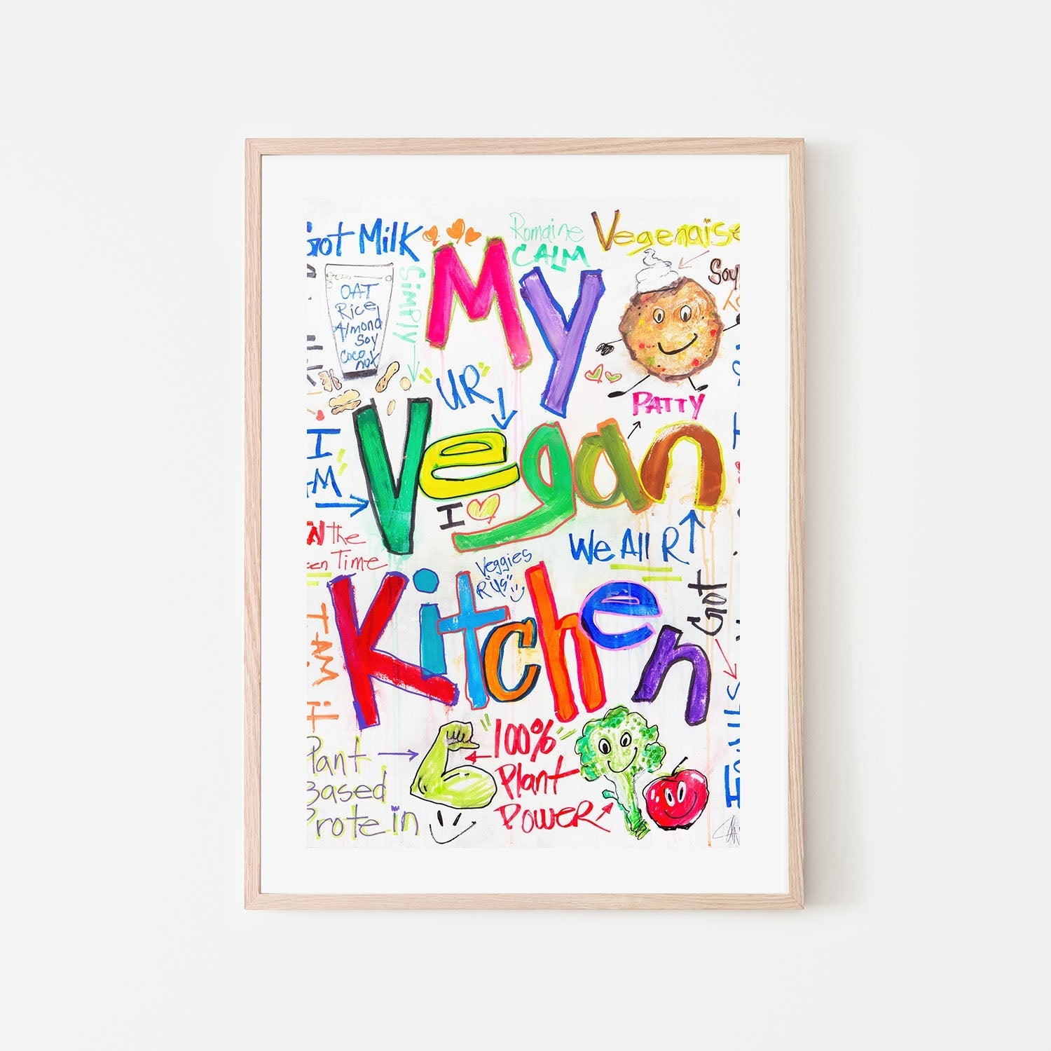 wall-art-print-canvas-poster-framed-My Vegan Kitchen , By Filippoloco-6