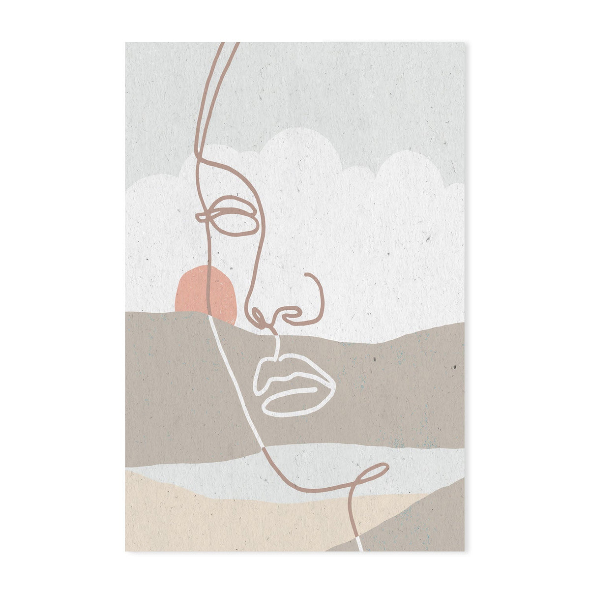 wall-art-print-canvas-poster-framed-Mykonos, Style B , By Moira Hershey-GIOIA-WALL-ART