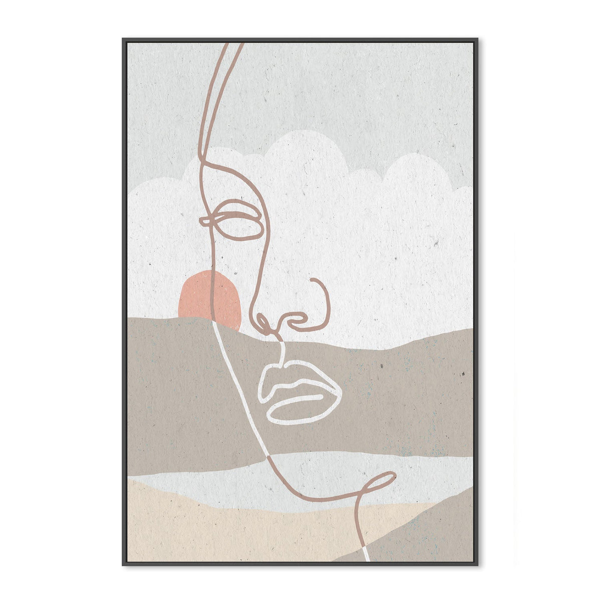 wall-art-print-canvas-poster-framed-Mykonos, Style B , By Moira Hershey-GIOIA-WALL-ART
