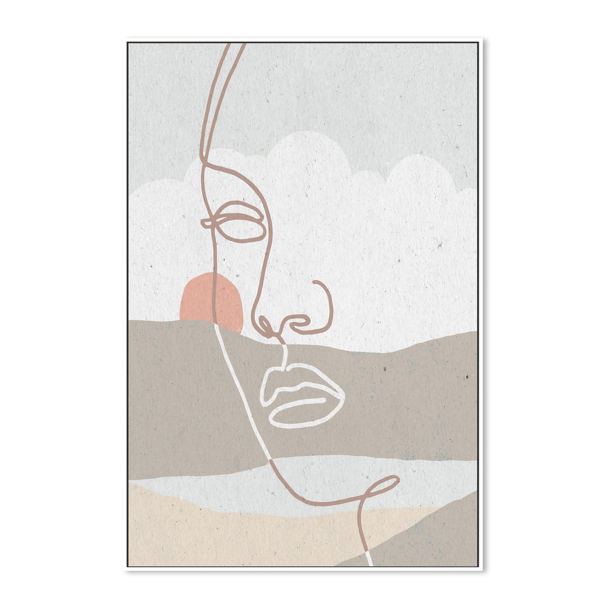 wall-art-print-canvas-poster-framed-Mykonos, Style B , By Moira Hershey-GIOIA-WALL-ART