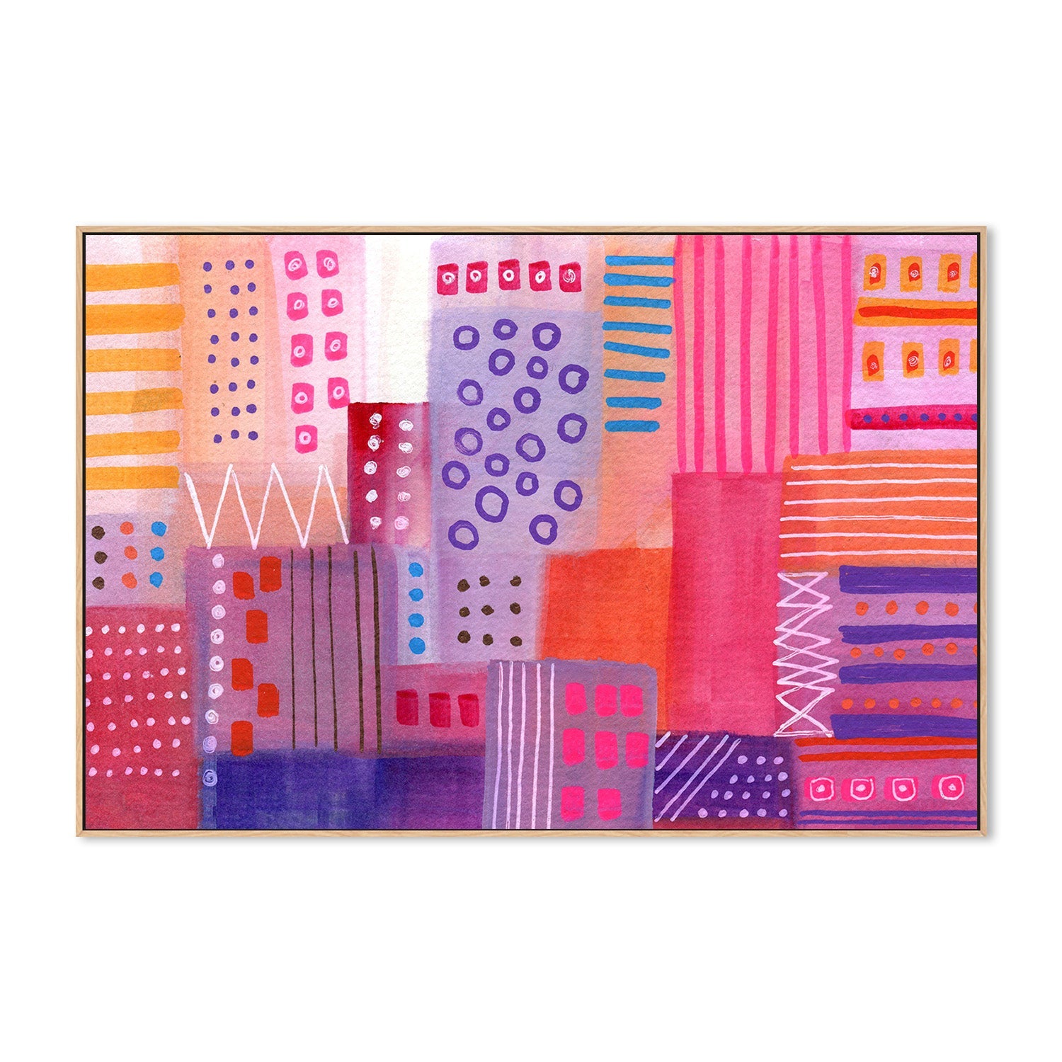 wall-art-print-canvas-poster-framed-Mystical City-4