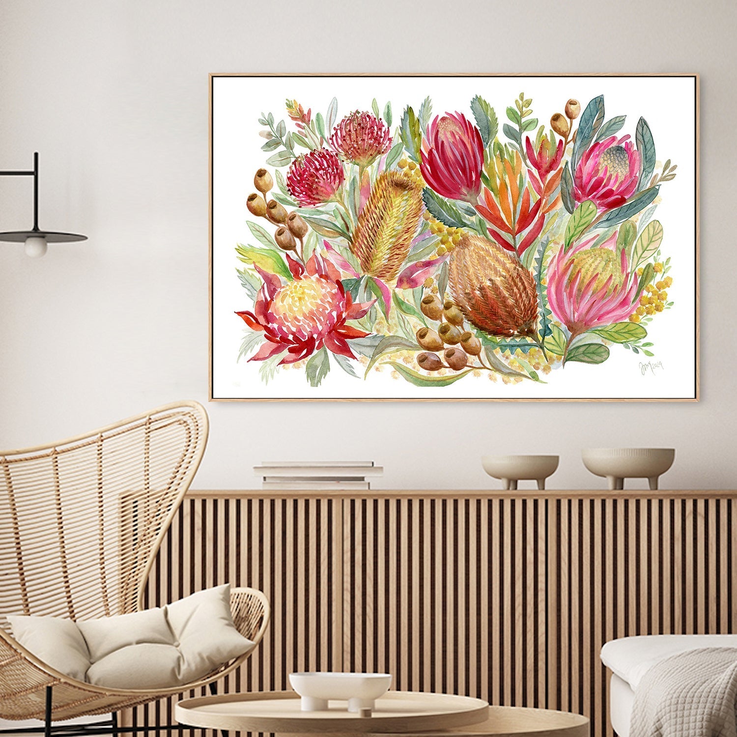 wall-art-print-canvas-poster-framed-Native Bunch , By Jessie Mitchelson-2